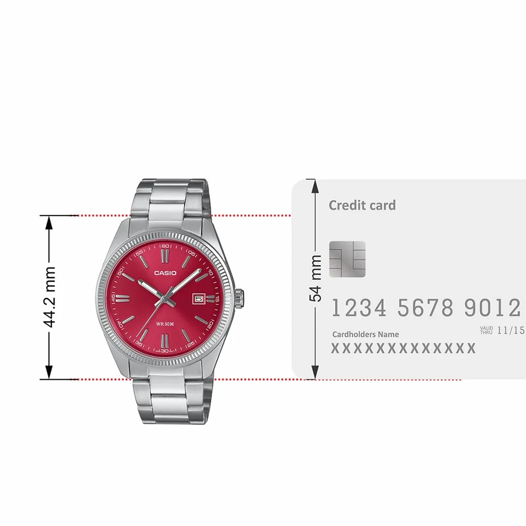 Zegarek Casio Collection MTP-1302PD-4AVEF stalowy