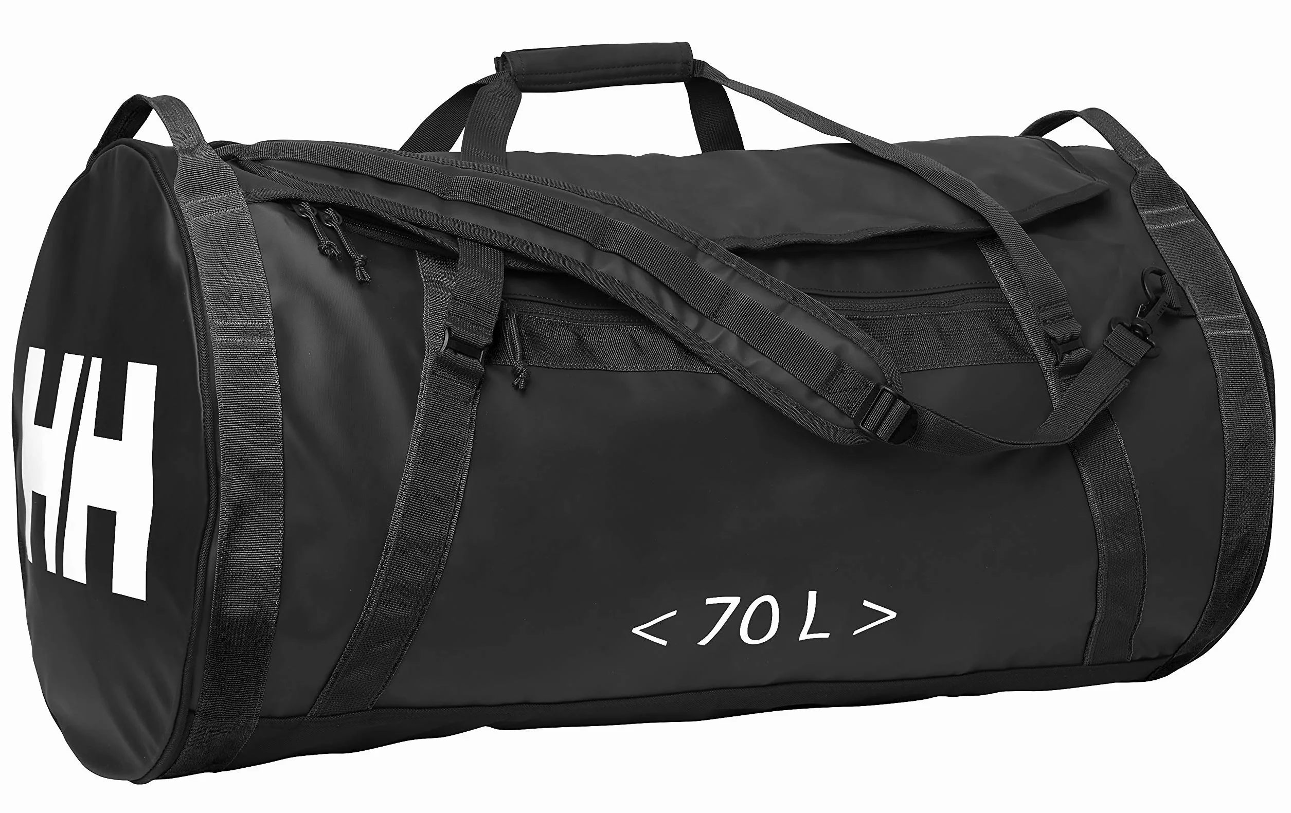 Helly-Hansen Uniseks Duffel Bag 2 Torba Podróżna, Czarny, 70L