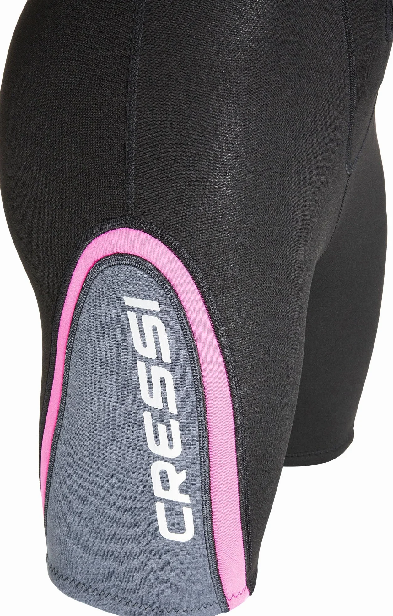 Cressi Women'S Playa Lady Shorty Mokry Skafander Z Neoprenu O Grubości 2Mm,Czarny/Akwamaryne,M,Xlv446023