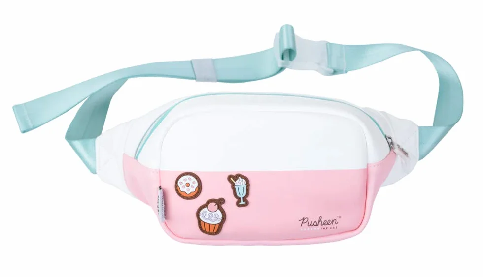 Grupo Erik Uniseks młody dorosły Taljepakke Pusheen Rose Collection akcesoria podróżne do torby na klatkę piersiową, torba biodrowa, standard UE, saszetka biodrowa, Standard, Kolekcja Pusheen Rose