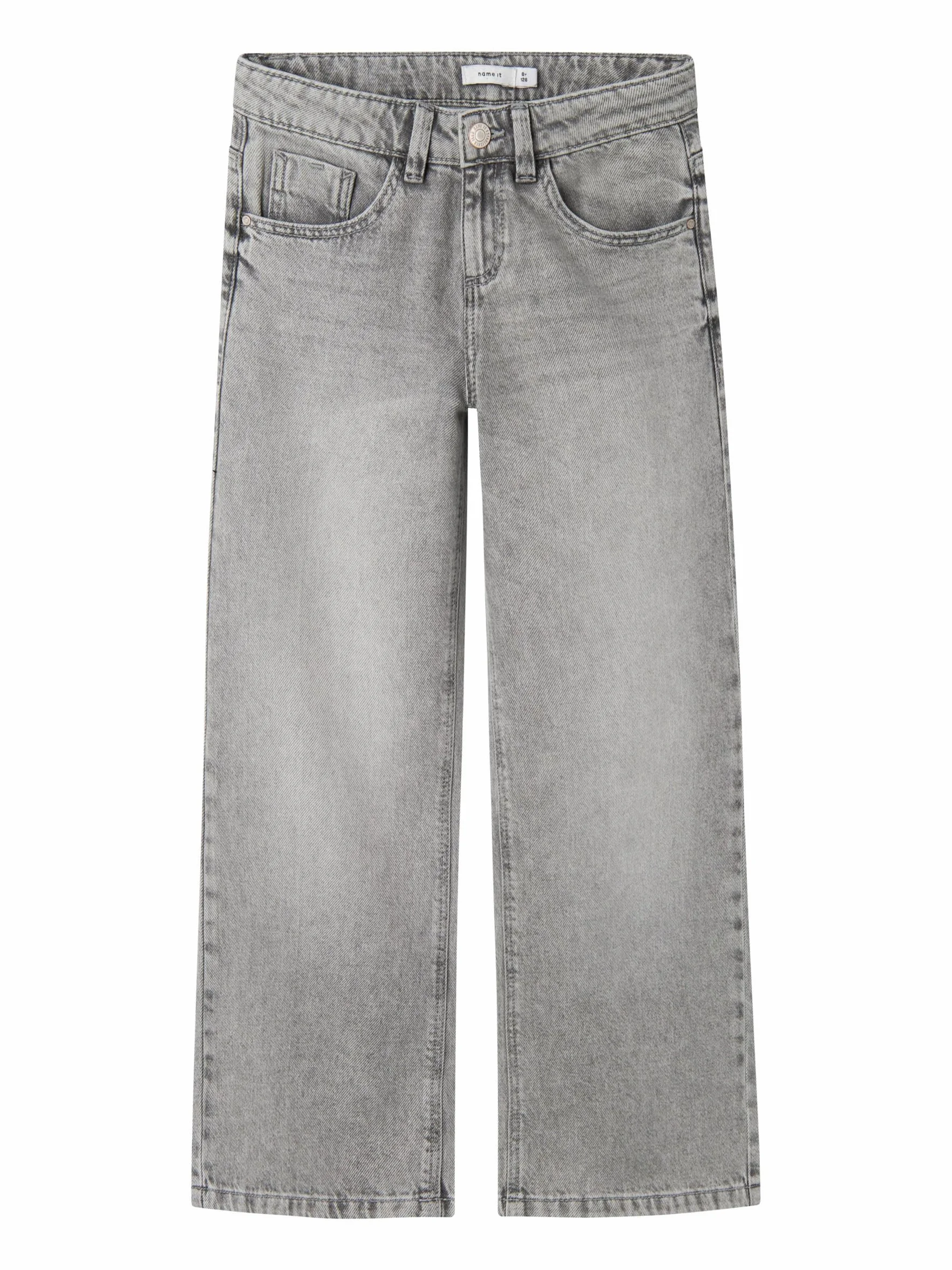 Nkfrose Wide Jeans 5529-be Noos - Nkfrose Wide Jeans 5529-Be Noos Dziewczynki