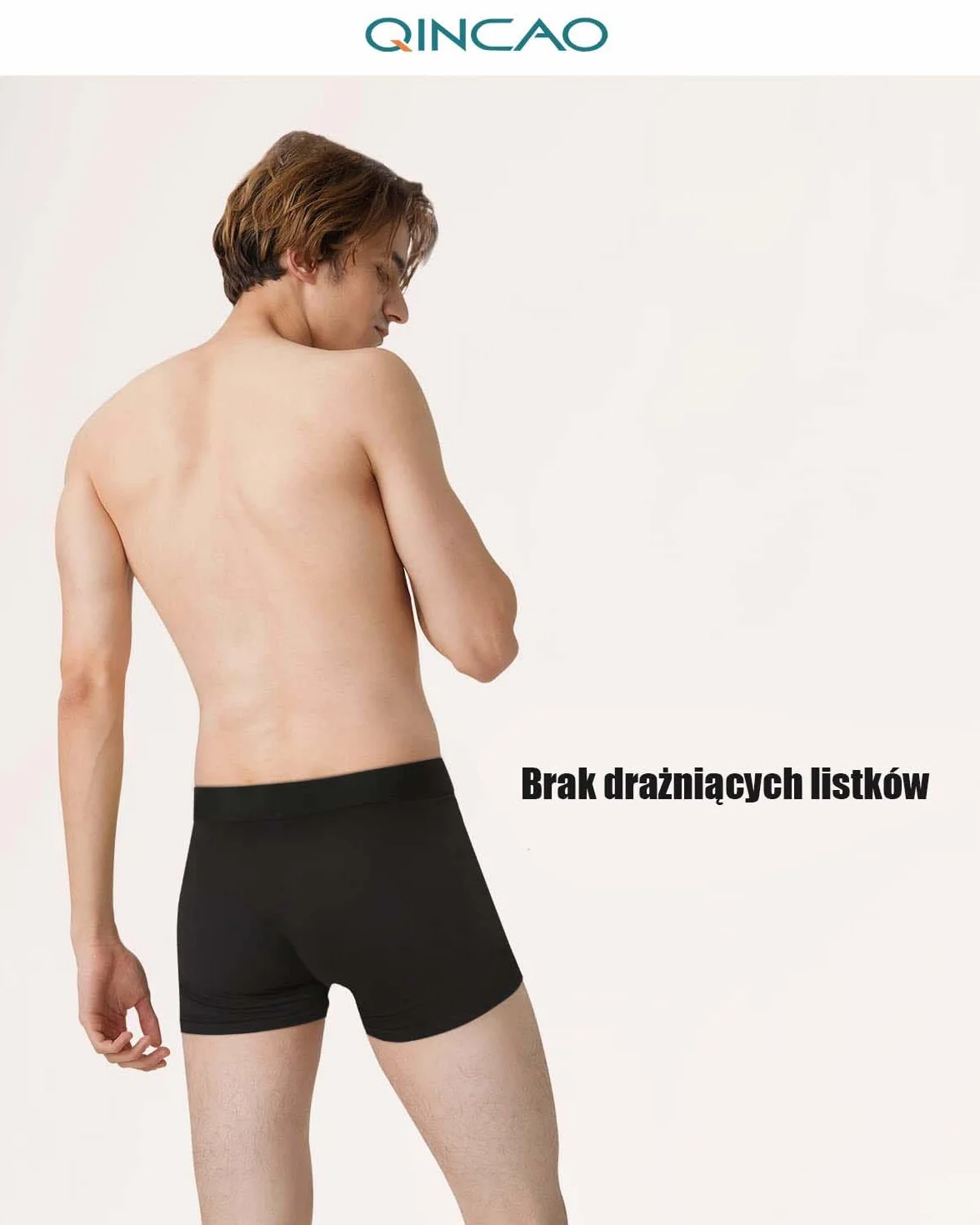 QINCAO Bokserki męskie 6-pak, bielizna w stylu retro, z bawełny, S, M, L, XL, XXL, XXXL