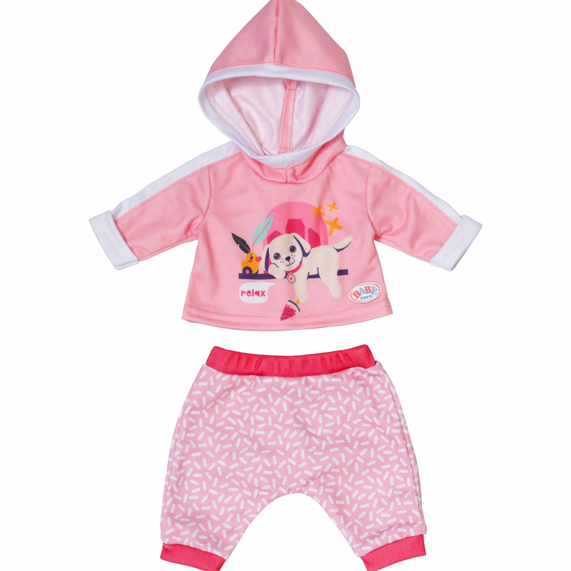 BABY born 837313 Jogginganzug Hund 43 cm