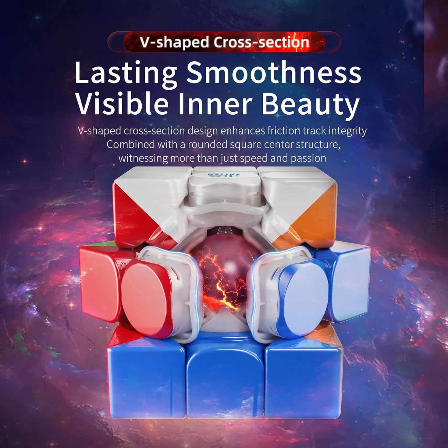 XMDCuber Moyu Weilong WR M V10 Magnetic Speed Cube 3x3, do zawodów Weilong WRM Magic Cube 3x3x3 bez naklejek, wersja 2024