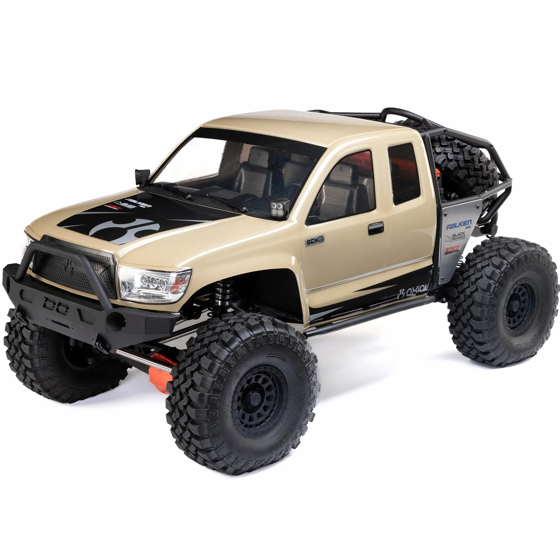Axial RC Truck 1/6 SCX6 Trail Honcho 4WD RTR (nie zawiera baterii i ładowarki), piaskowy