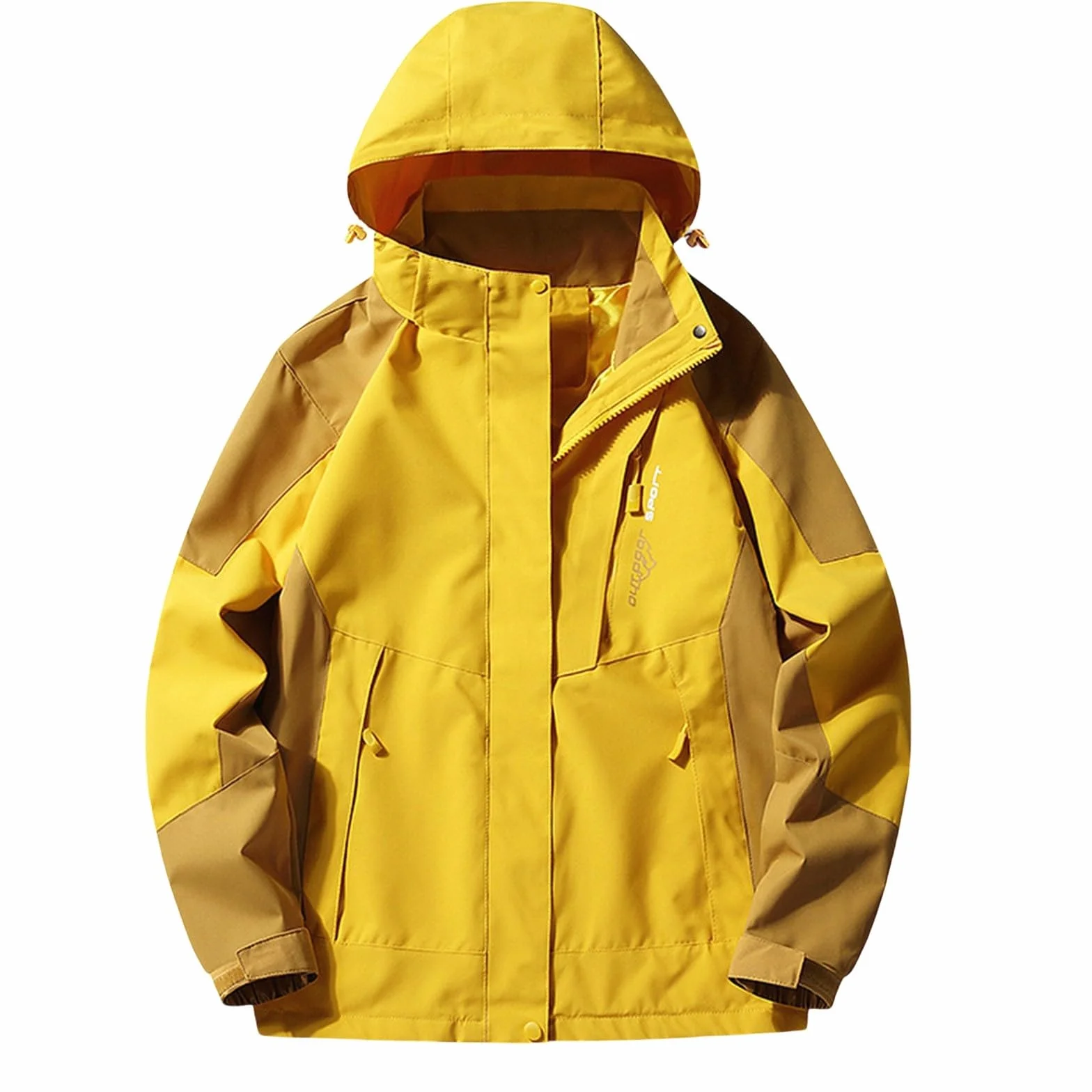 Damskie wodoodporne kurtki lekki płaszcz przeciwdeszczowy z kapturem sportowa kurtka przeciwdeszczowa softshell outdoorowy podróżny płaszcz przeciwdeszczowy damska wiatrówka kurtka plus size bieganie