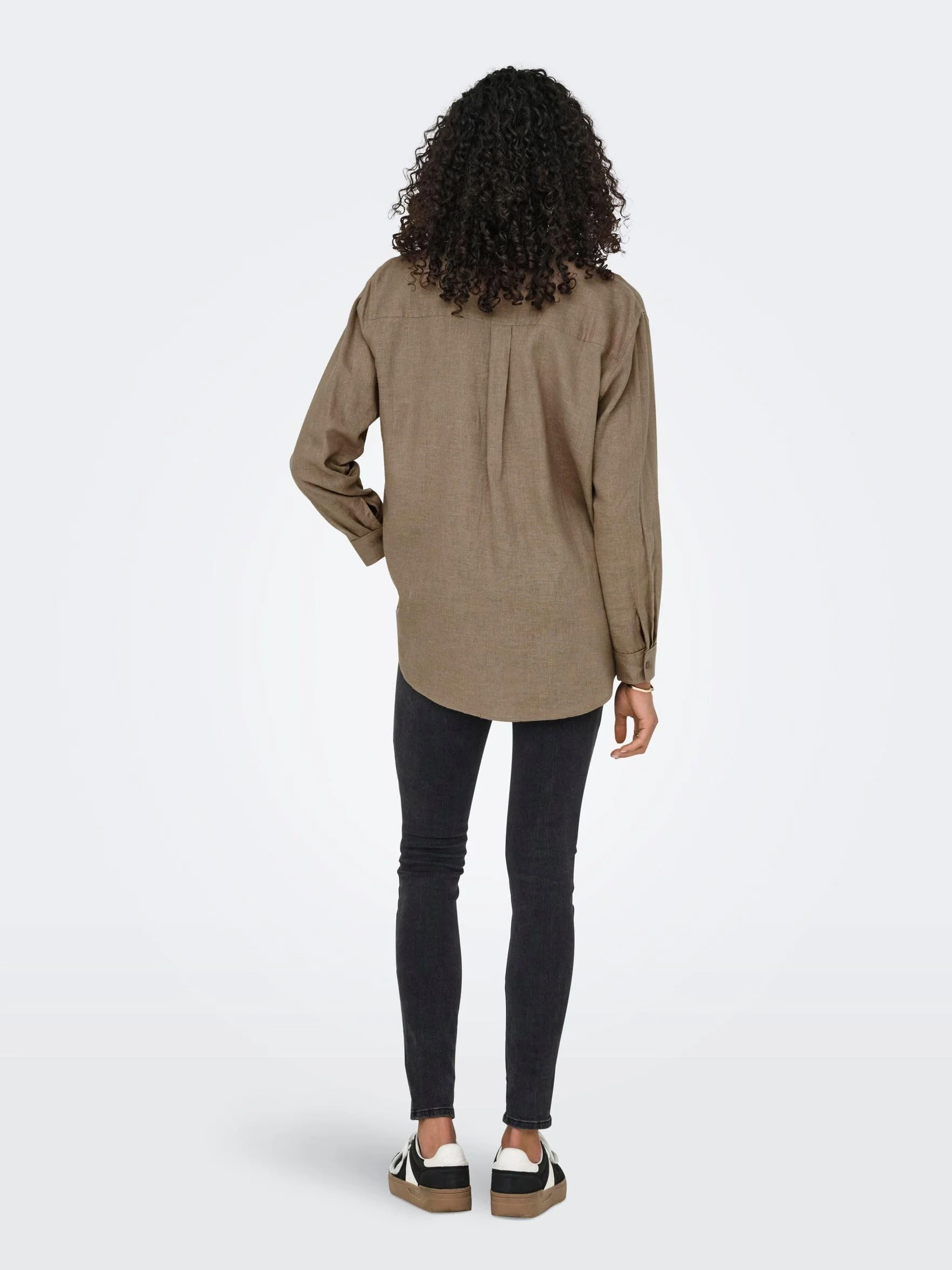 Onltokyo L/S Linen Blend Shirt Pnt Noos, beż, XL