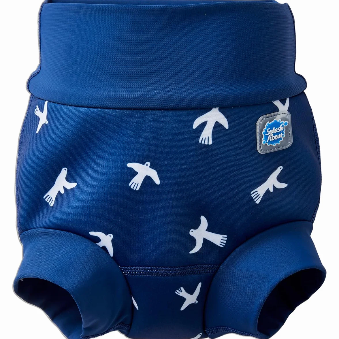 Splash About Happy Nappy Duo Wiederverwendbare Schwimmwindel, White Birds, 2-3 lata