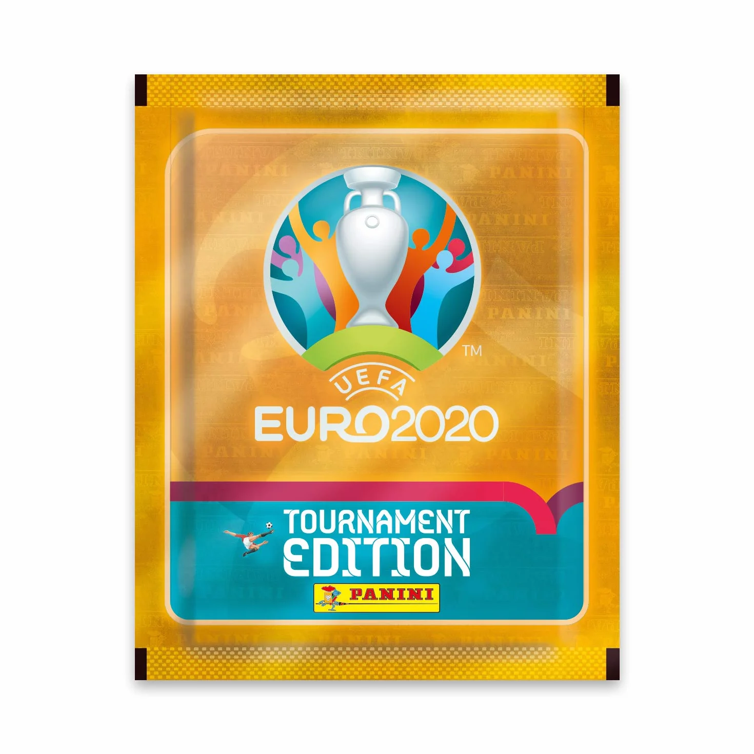 Euro 2020-UEFA Euro 2020 Naklejki 2021 Tournament Edition Boite 50 pochettes European Soccer International Cajita Koperty, Kolor Dynia (Panini Hiszpania 1)