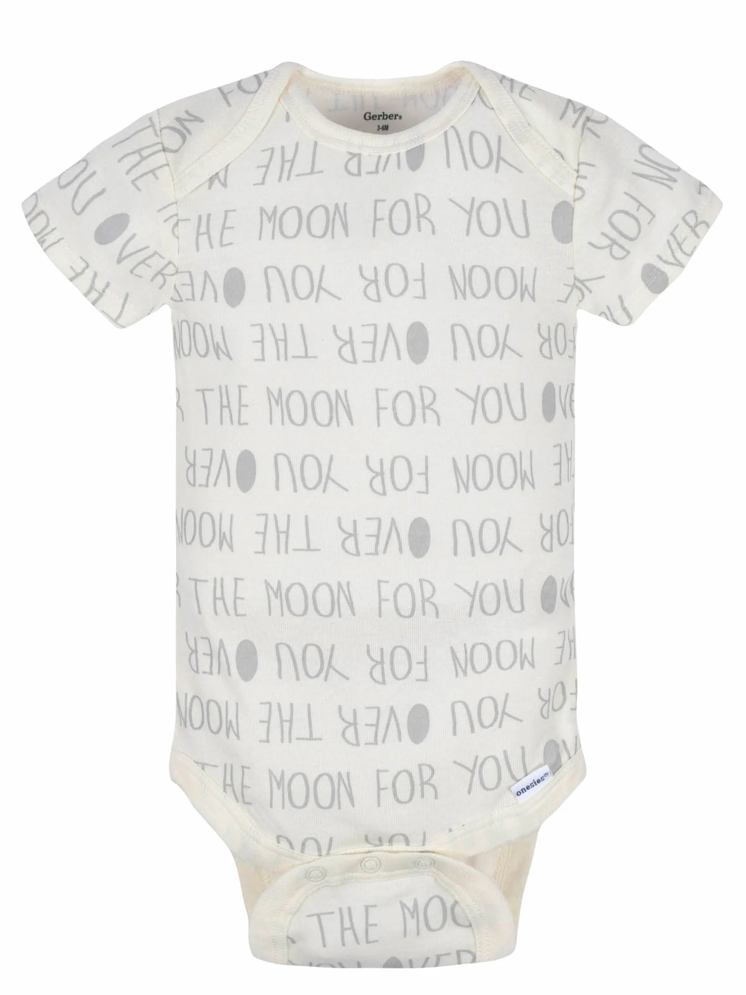 Gerber® Unisex Baby 8-pack Short Sleeve Onesies Bodysuits Pack
