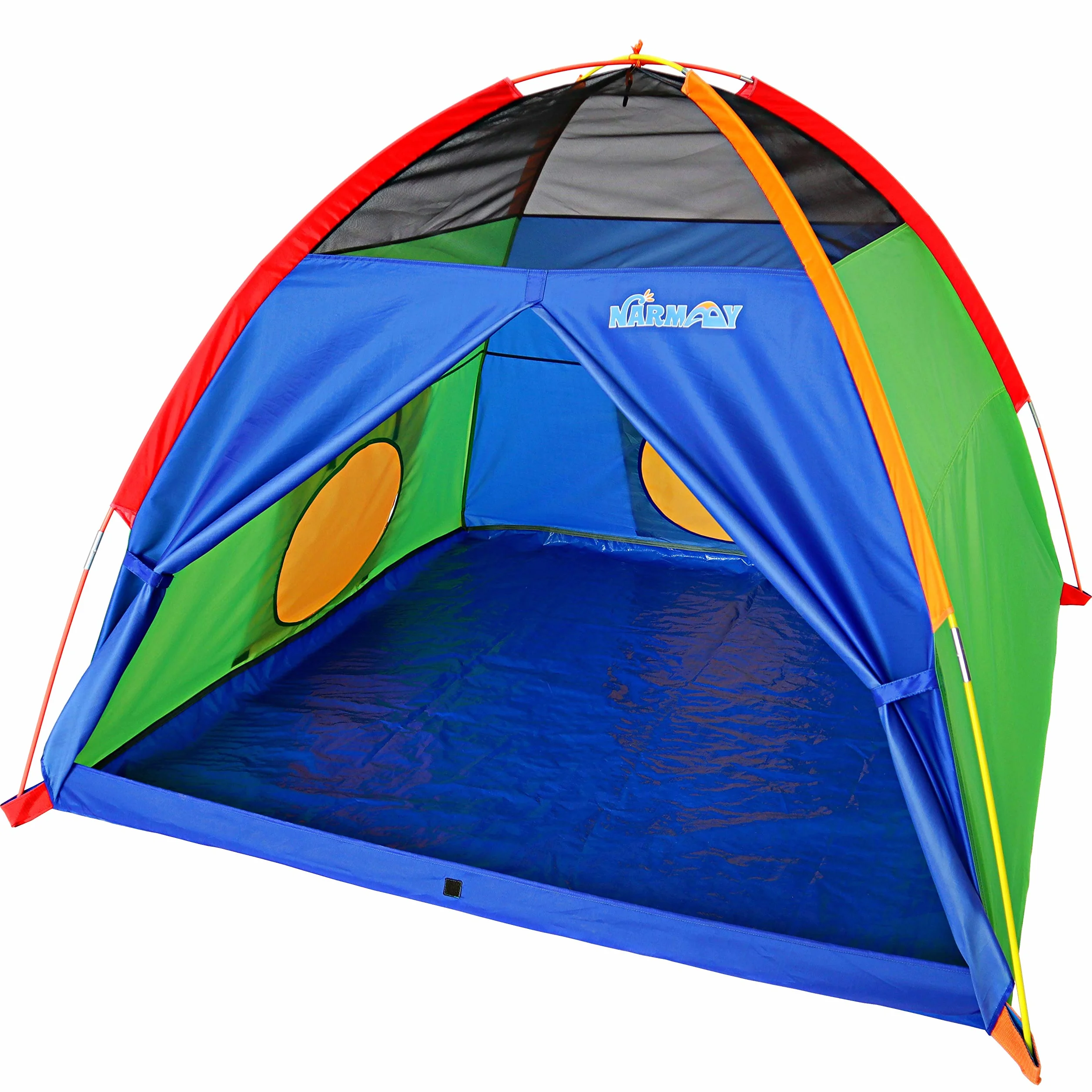 NARMAY® Namiot do zabawy Easy Fun namiot kopułowy dla dzieci do wewnątrz / na zewnątrz - 152 x 152 x 111 cm