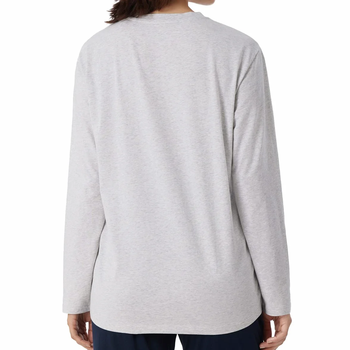Schiesser Damen Schlafshirt langarm Baumwolle - Mix + Relax
