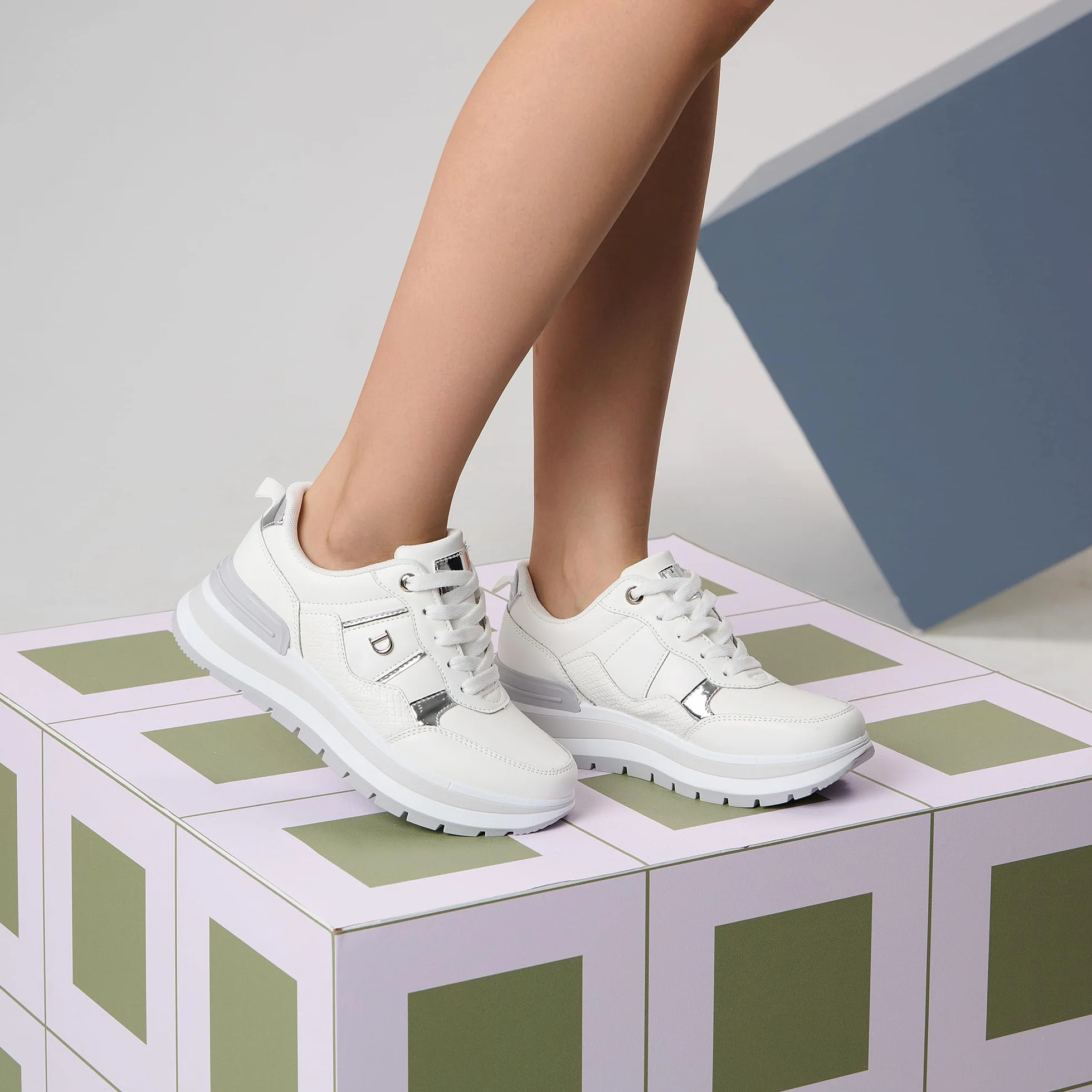 JOMIX Damskie lekkie buty sportowe, antypoślizgowe buty do biegania, do fitnessu, na siłownię, na ulice, do aktywności na świeżym powietrzu