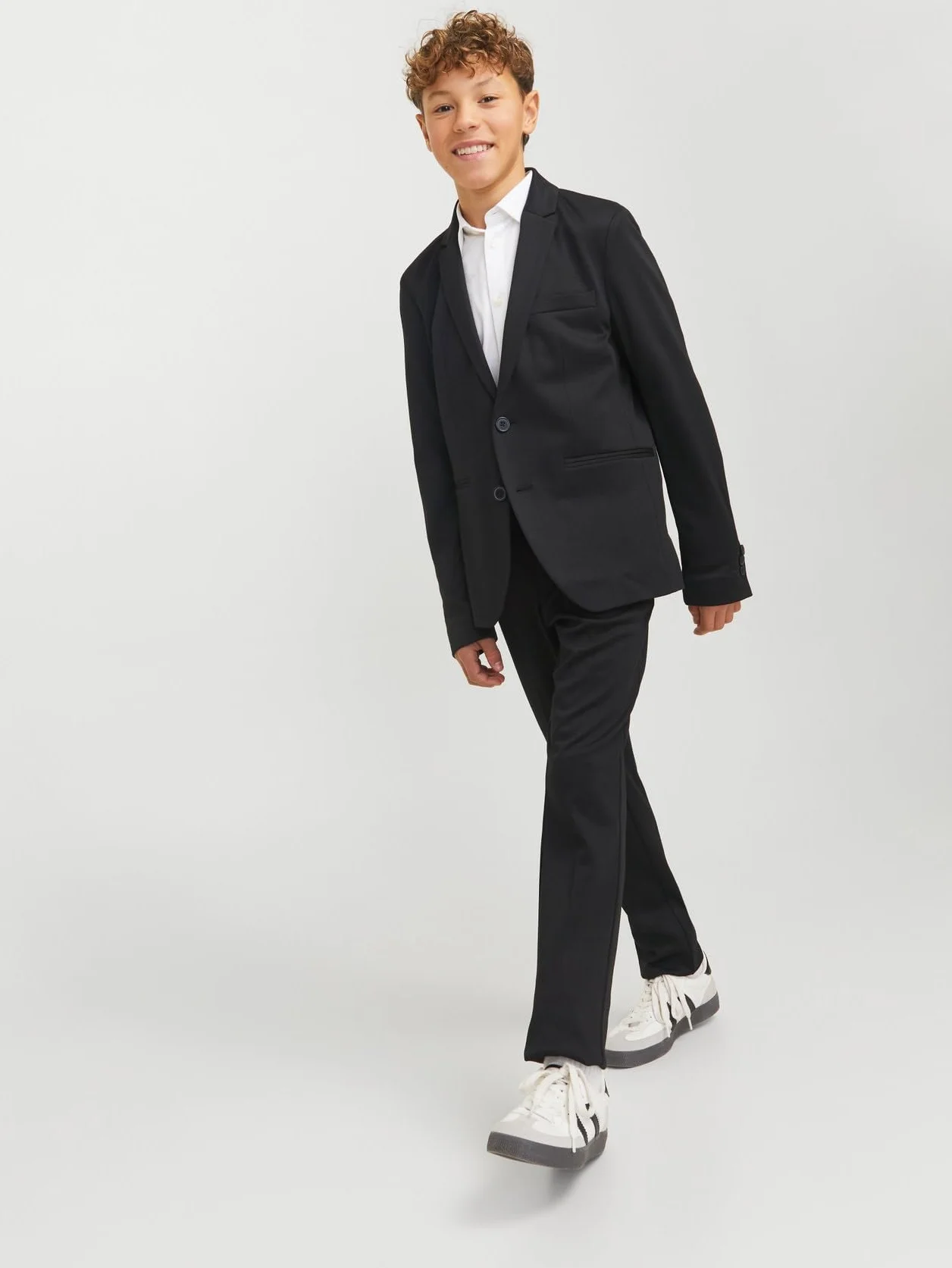 JACK&JONES JUNIOR Jjejaxon Jersey Suit Noos Jnr kombinezon chłopięcy, czarny, 140