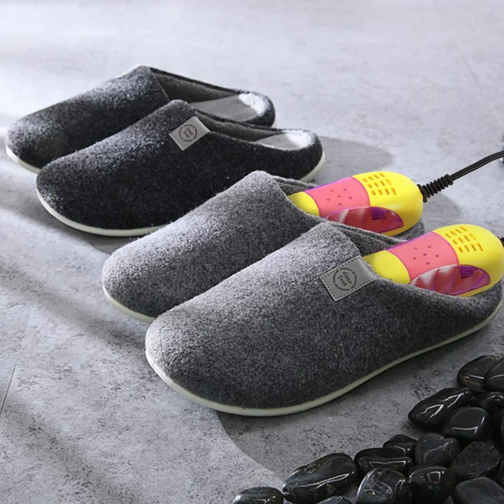 Fydun Portable Dry Shoe & Boot Dryer & Warmer Voilet Light Heater Podgrzewacz do butów Suszarka do butów Odświeżacz powietrza Osuszacz Plastikowa obudowa Wtyczka EU