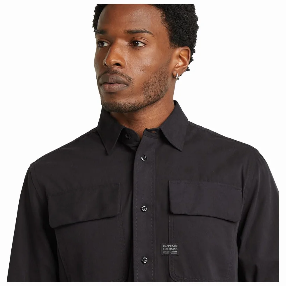 G-Star RAW CPO Regular koszula, Czarny (Dk Black D23583-d773-6484), L