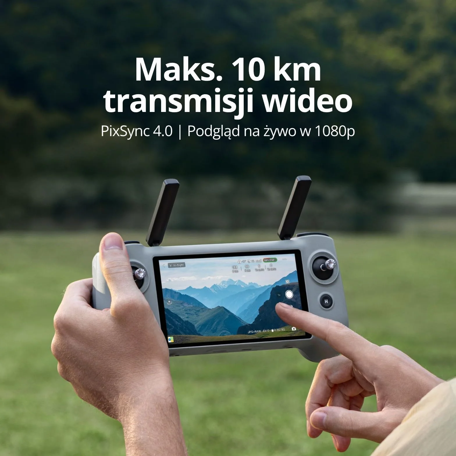 Potensic ATOM 2 Fly More Combo dron 4K HDR 8K zdjęcia 249 g 3-osiowy gimbal 10 km AI-śledzenie AI-noc QuickShots C0