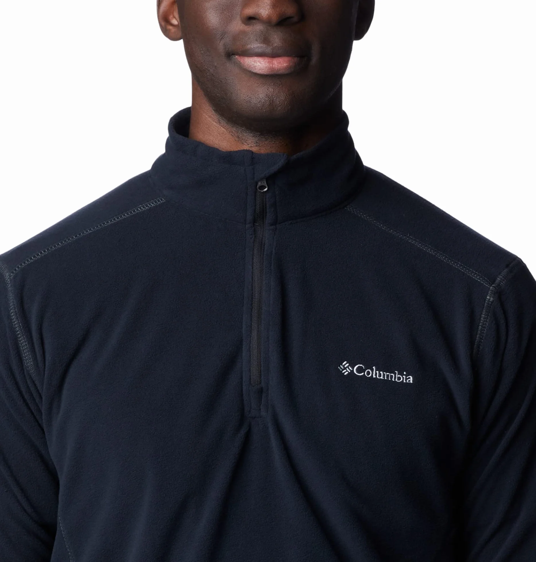 Columbia Klamath Range 2 Half Zip, Bluza Polarowa Mężczyźni, Black, M