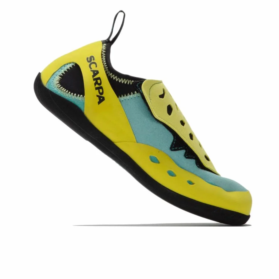 Scarpa Unisex dziecięce buty do wspinaczki Piki J, niebieski