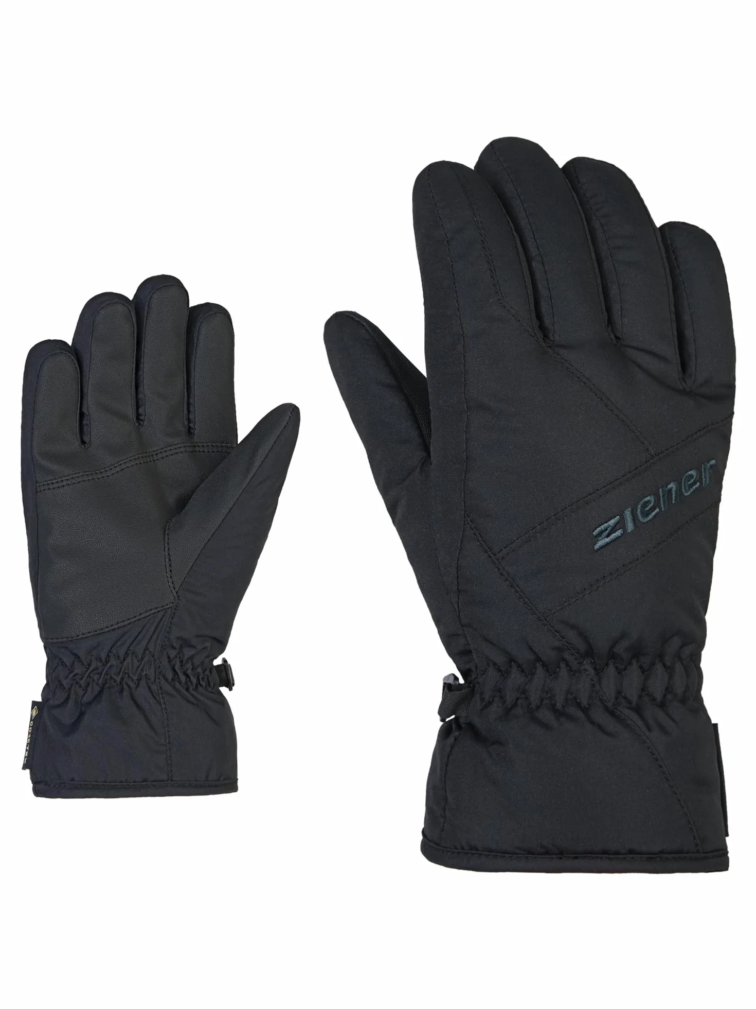 Ziener Dziecięce rękawice narciarskie LINARD GTX Glove Junior do sportów zimowych | wodoszczelne, oddychające, czarne, 3