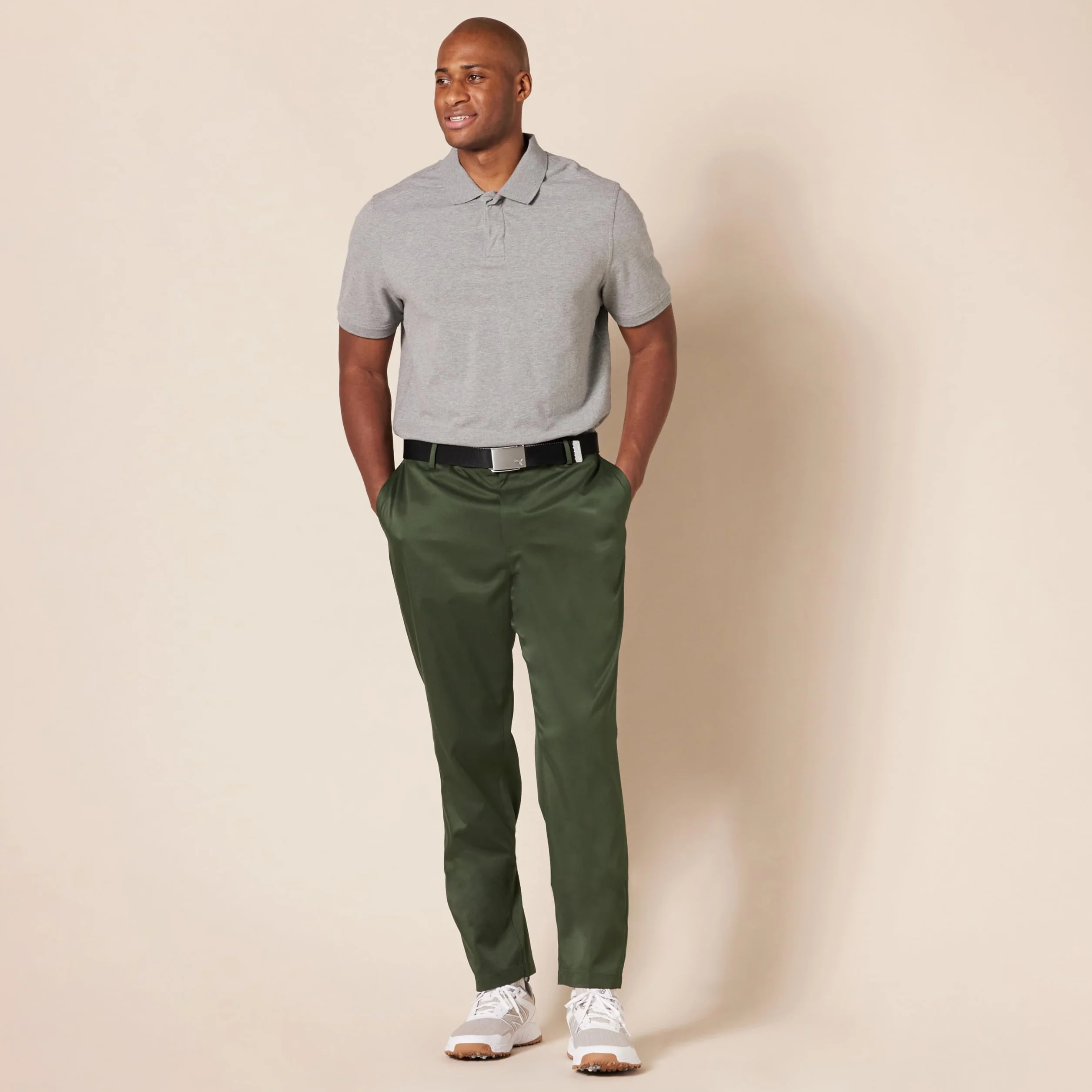 Amazon Essentials Mężczyźni Sportowe spodnie golfowe ze stretchem (dostępne w dużych i wysokich)