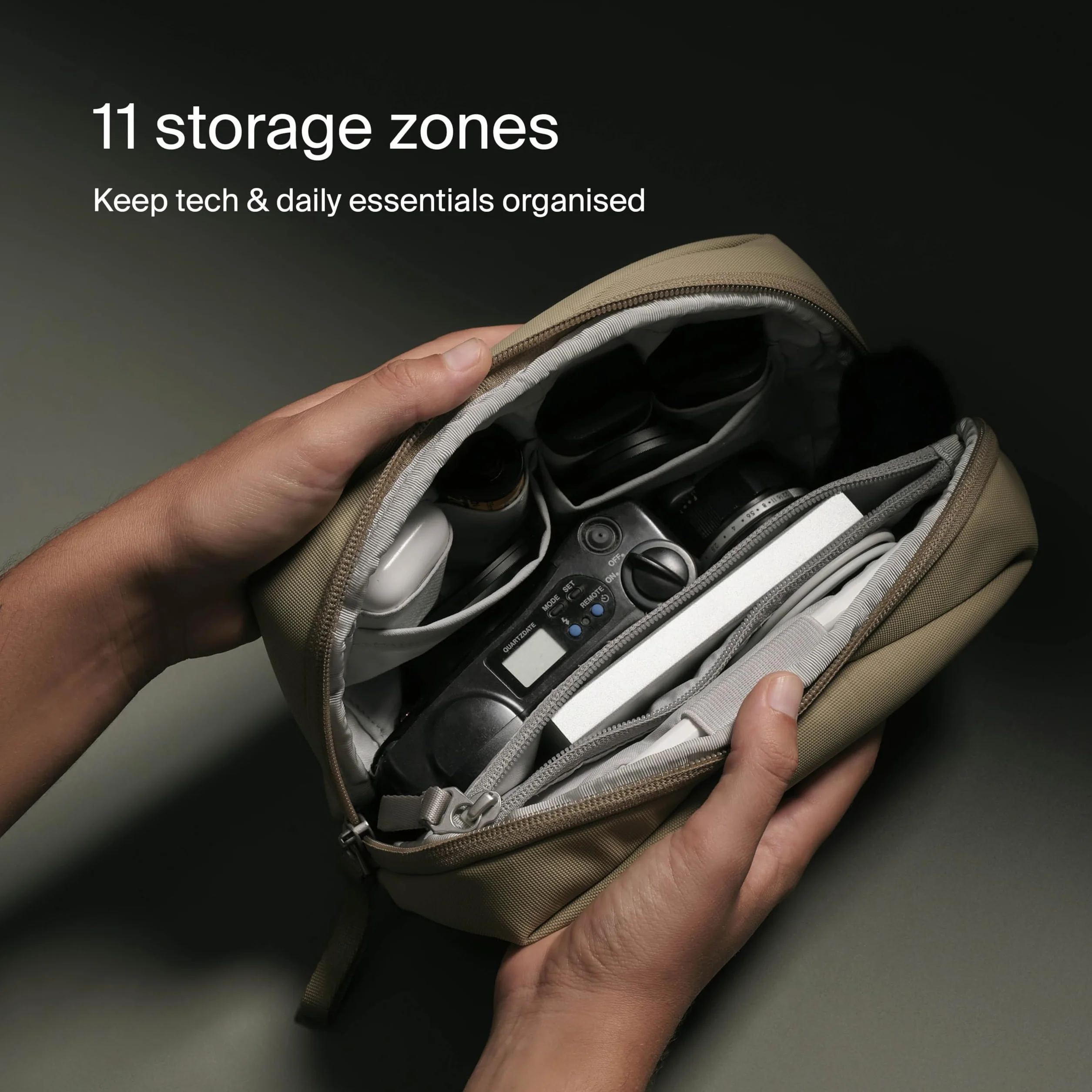 Urth Zeolite Saszetka Organizer (Czarna)