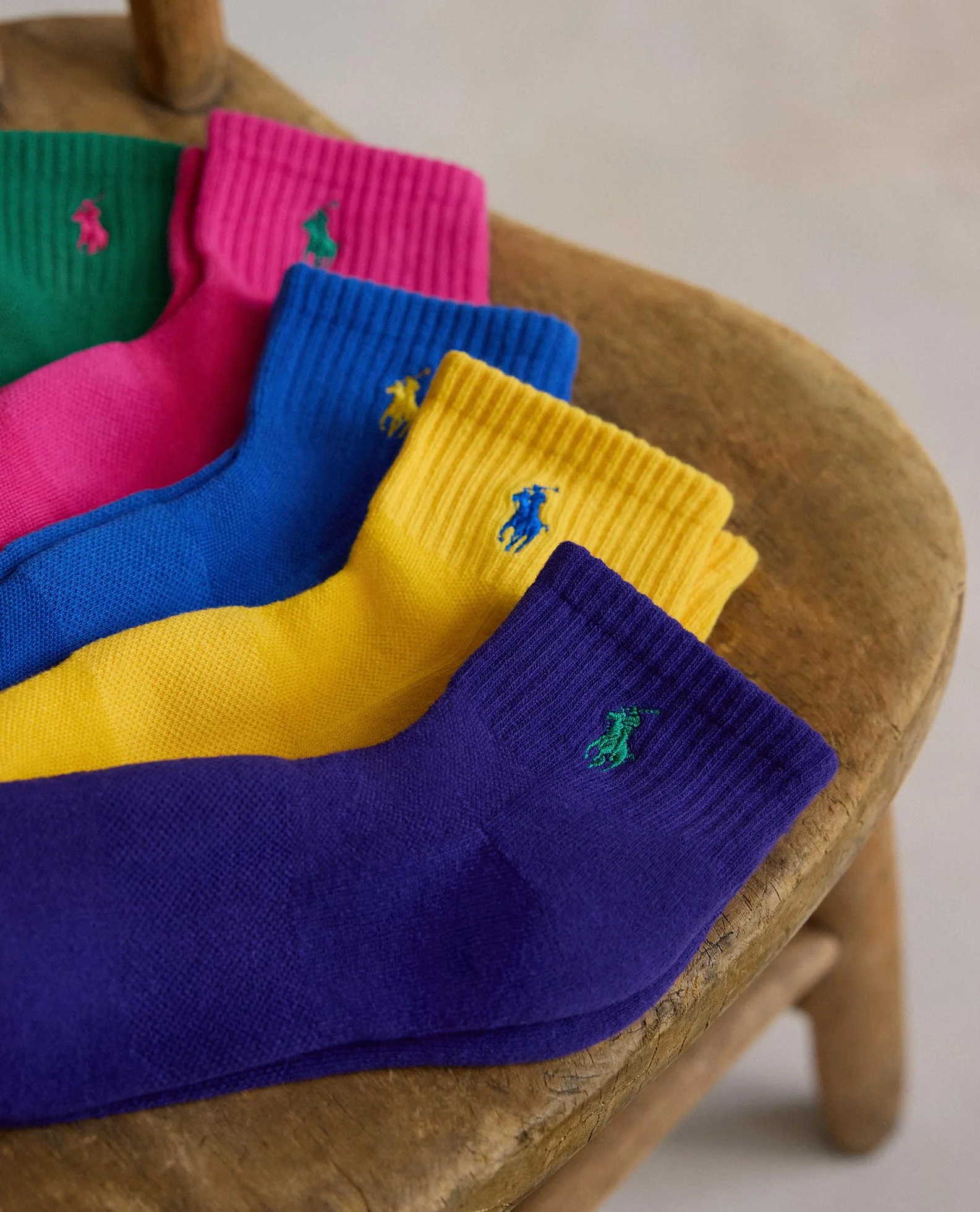 Polo Ralph Lauren damskie skarpetki Cushion Quarter, biały, 36.5-43 EU