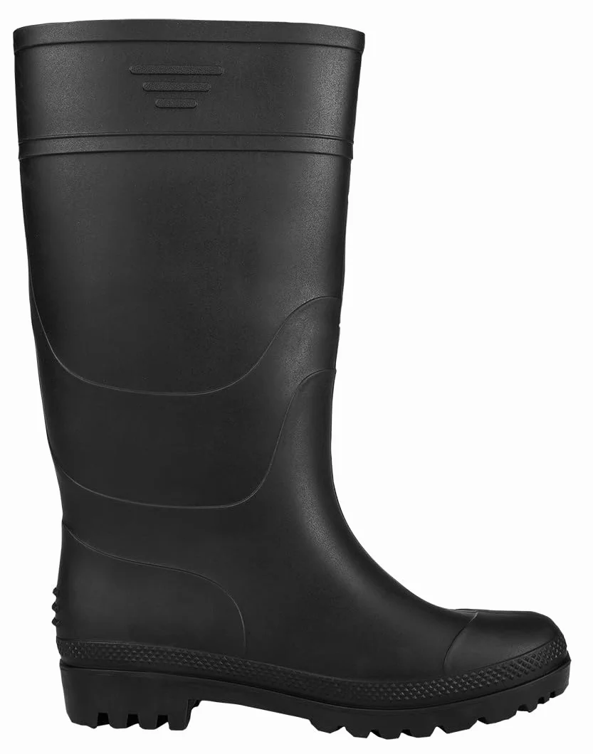 NEO TOOLS Gumowe kalosze 39 – buty gumowe, uniseks, wodoszczelne, przeciwdeszczowe, buty ogrodowe, oddychające, czarne, rozm. 39-46