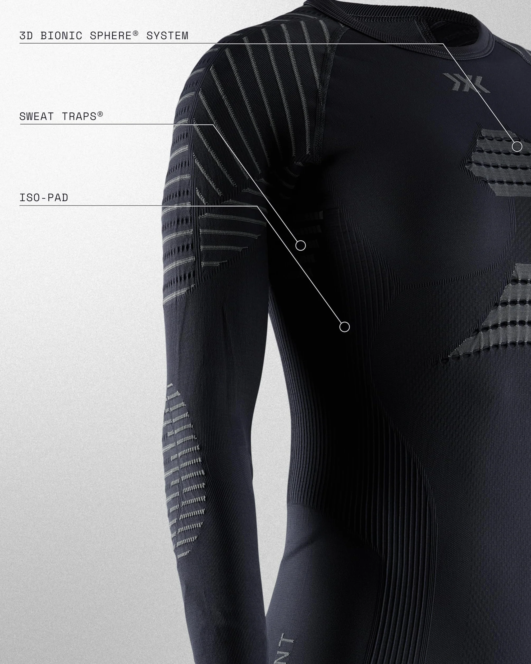 X-Bionic Damska koszulka Invent 4.0