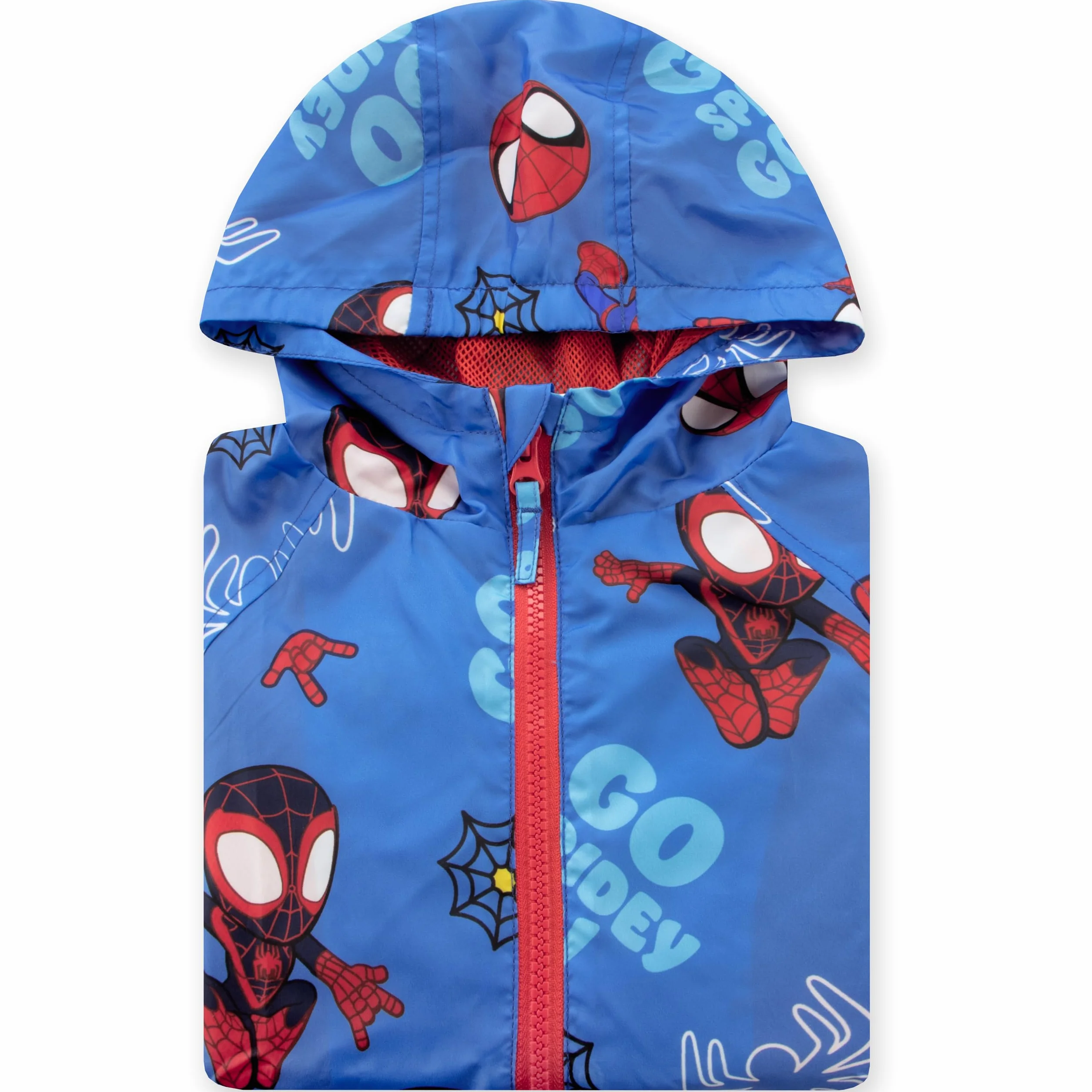 Marvel Kurtka Przeciwdeszczowa Chłopięca, Spidey I Super Kumple, Dziecięca Kurtka Przeciwdeszczowa Z Superbohaterem
