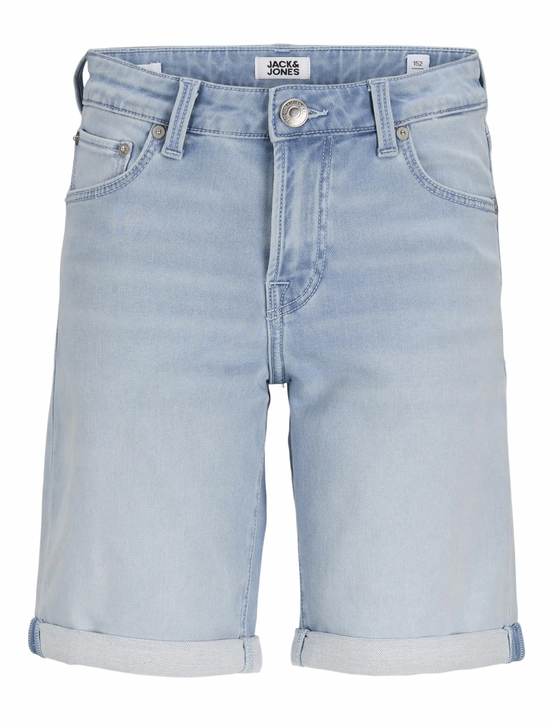 JACK&JONES JUNIOR Jjirick Jjicon Shorts Mf 118 I.k Sn Mni - Szorty jeansowe Chłopcy
