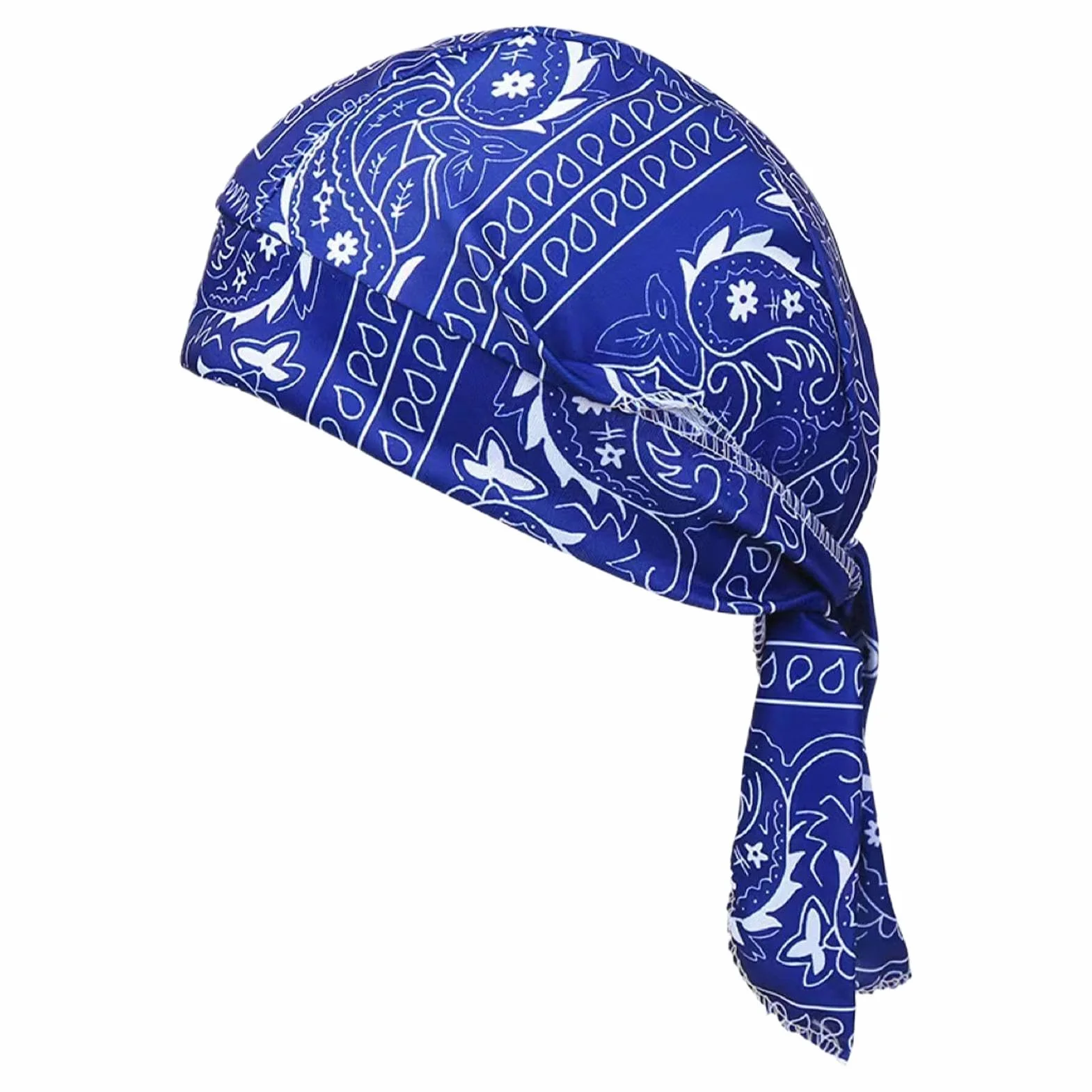 Czapka piracka dla kobiet, oddychaj?ca czapka kapitana pirata, 50-60 cm, odporna promieniowanie UV, elastyczna czapka z tkaniny, stylowa w?drówki, jazda rowerze, owijanie w?osów, akcesoria do