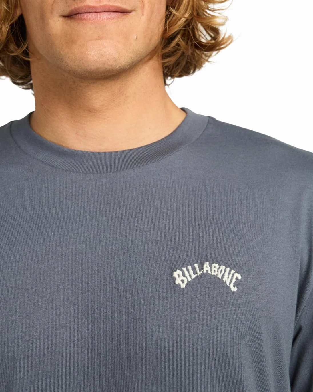 Billabong Męska koszulka z dzianiny z krótkim rękawem Arch Crew SS Czarna M