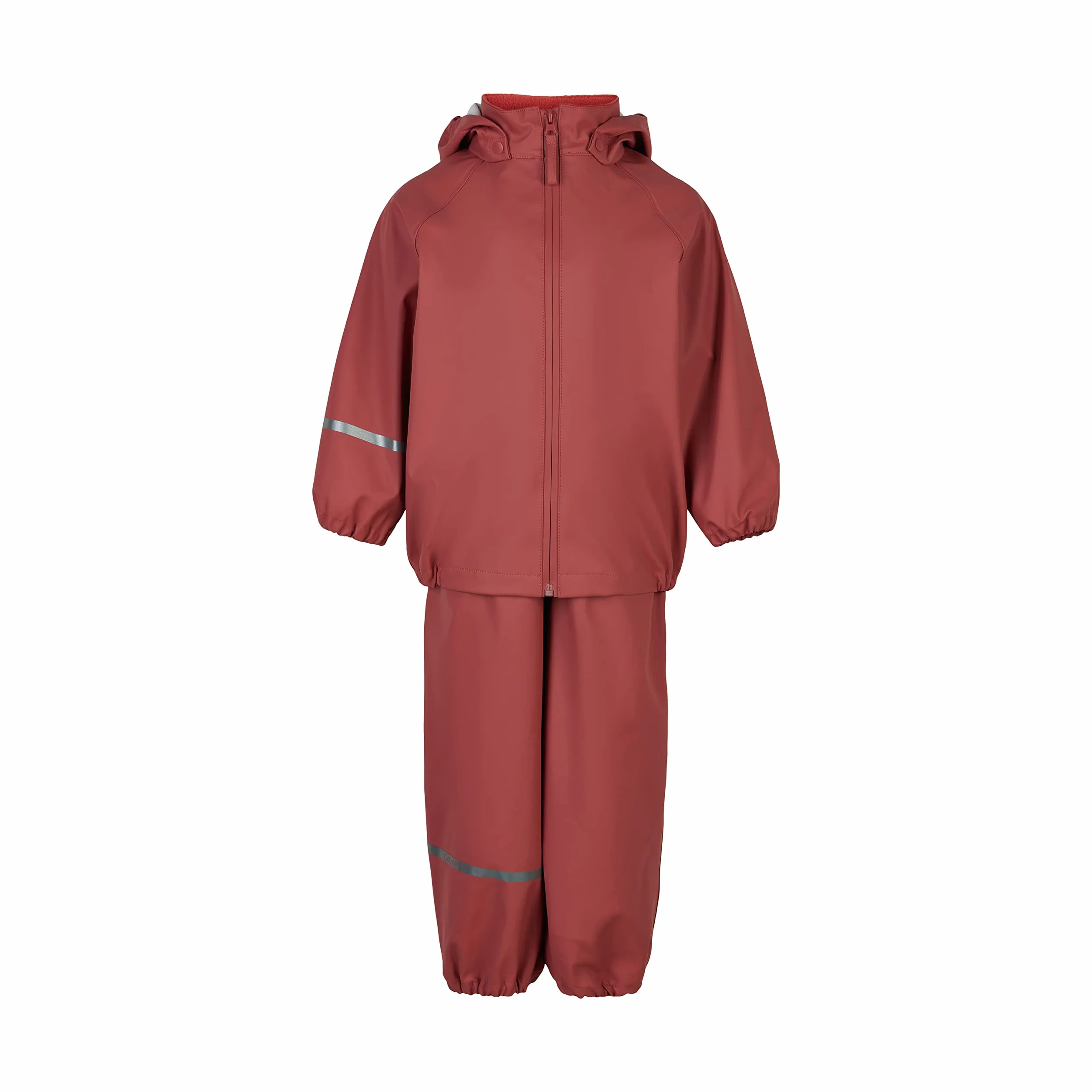 Celavi Dziecięca kurtka przeciwdeszczowa Pu Recycled Rain Set, Dusty Ceder, 100