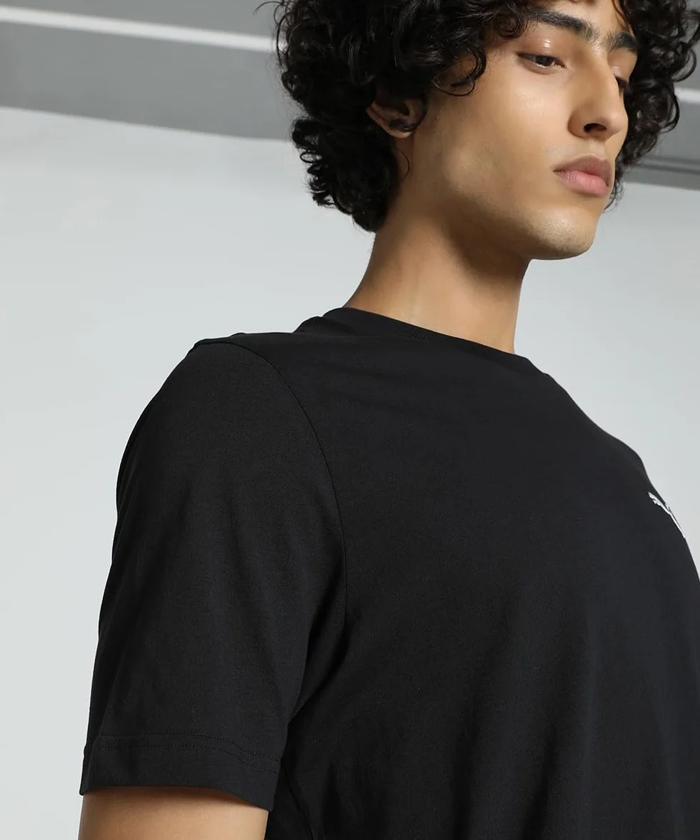 PUMA Koszulki Uniseks Ess No. 1 Logo Heather Tee (1 w zestawie)