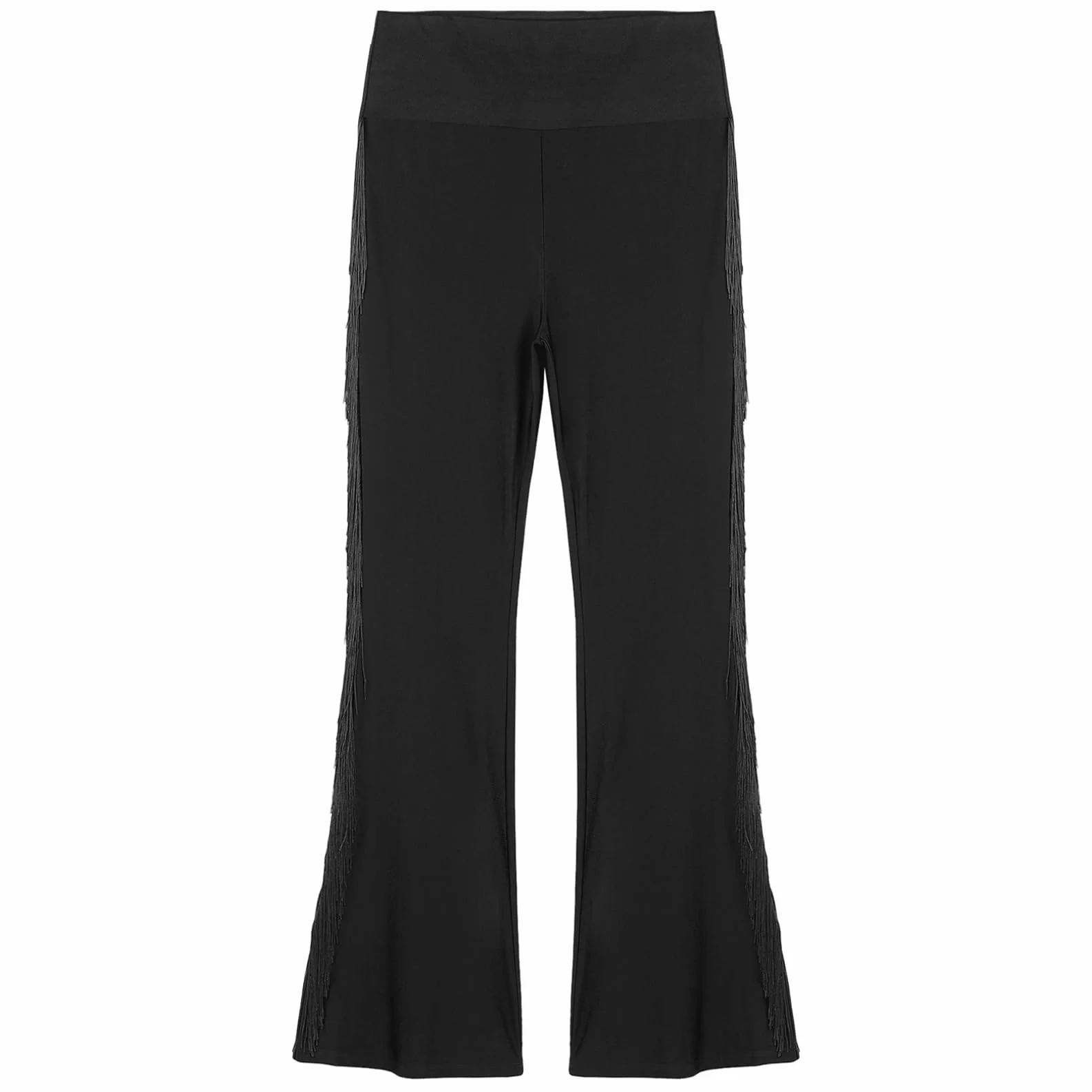 ranrann Męskie spodnie do tańca latynoskiego w kratę Rozkloszowane spodnie z wysokim stanem Disco Tango Tango Dancewear