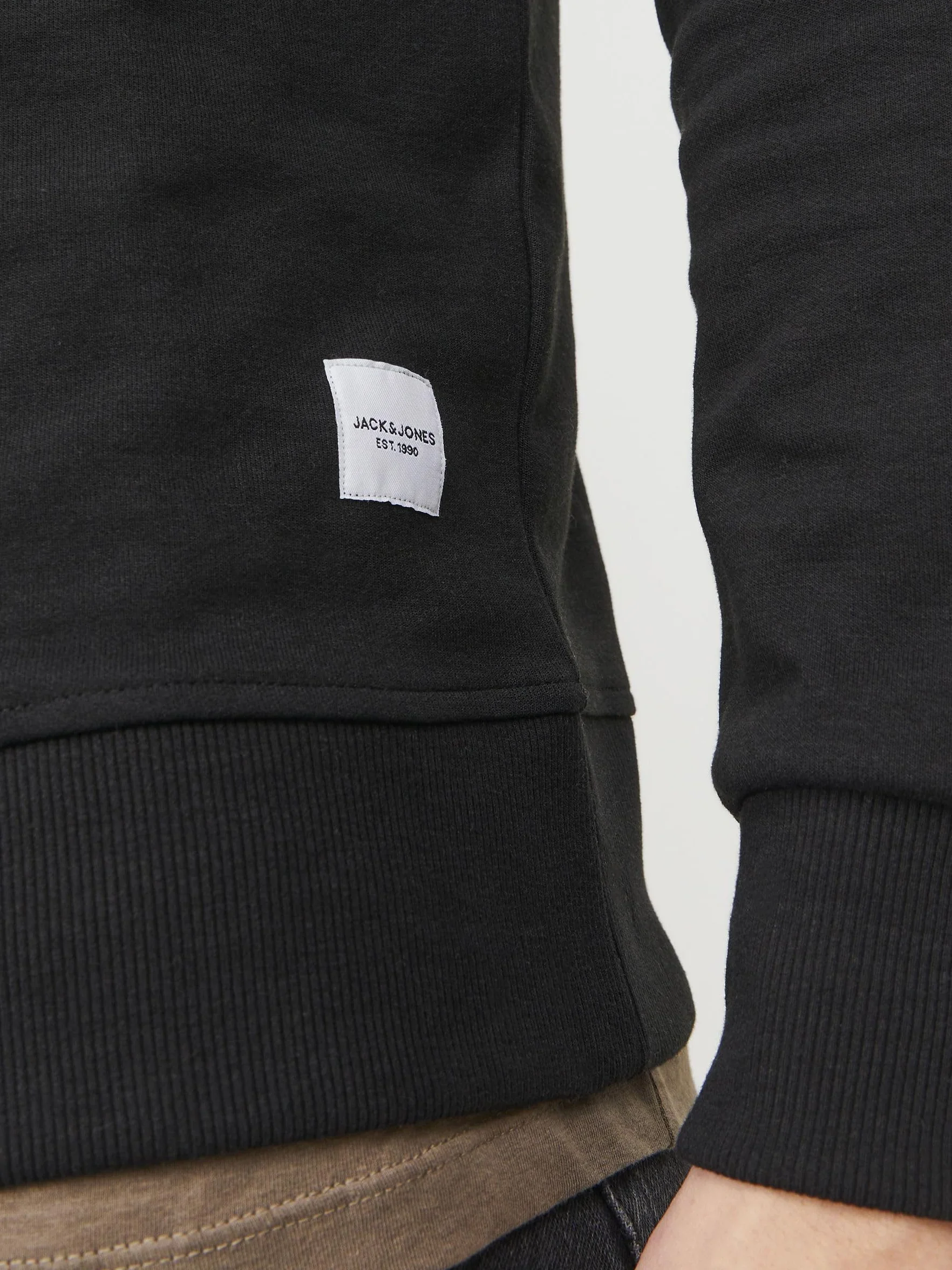 Mê¿czy¼ni JACK & JONES Podstawowy Sweter D³ugi Rêkaw Bluza O-neck Jednolity D¿emper JJEBASIC