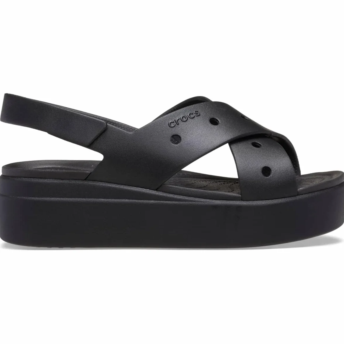 Crocs Kobiety Brooklyn 4u Cross Strap SandalSandał na koturnie
