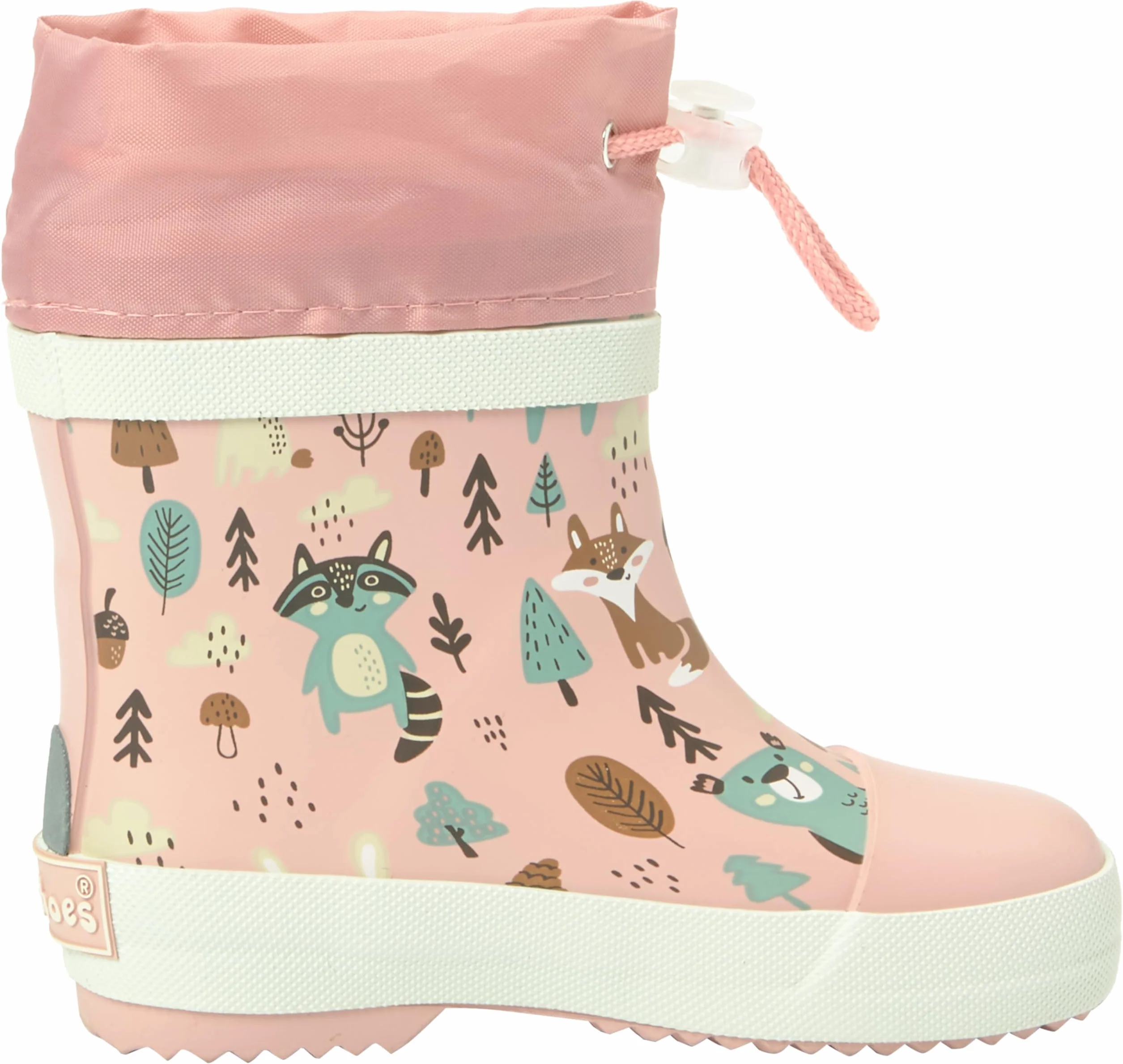 Playshoes Uniseks - dzieci Gummistiefel Halbschaft Wald GefüttertObuwie przeciwdeszczowe