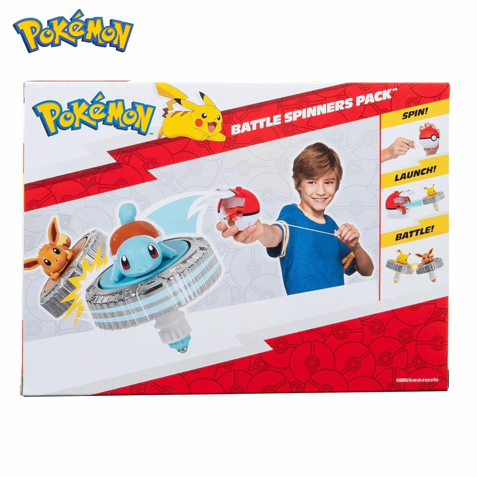 Pokémon PKW Battle Spinner Pack Quirtle Poké Ball