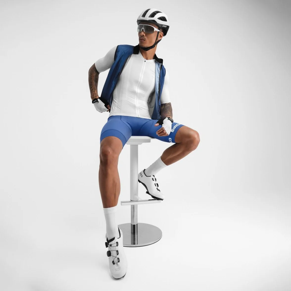 SIROKO - Koszulka Rowerowa Siroko SRX Ardiden - XS - Biały