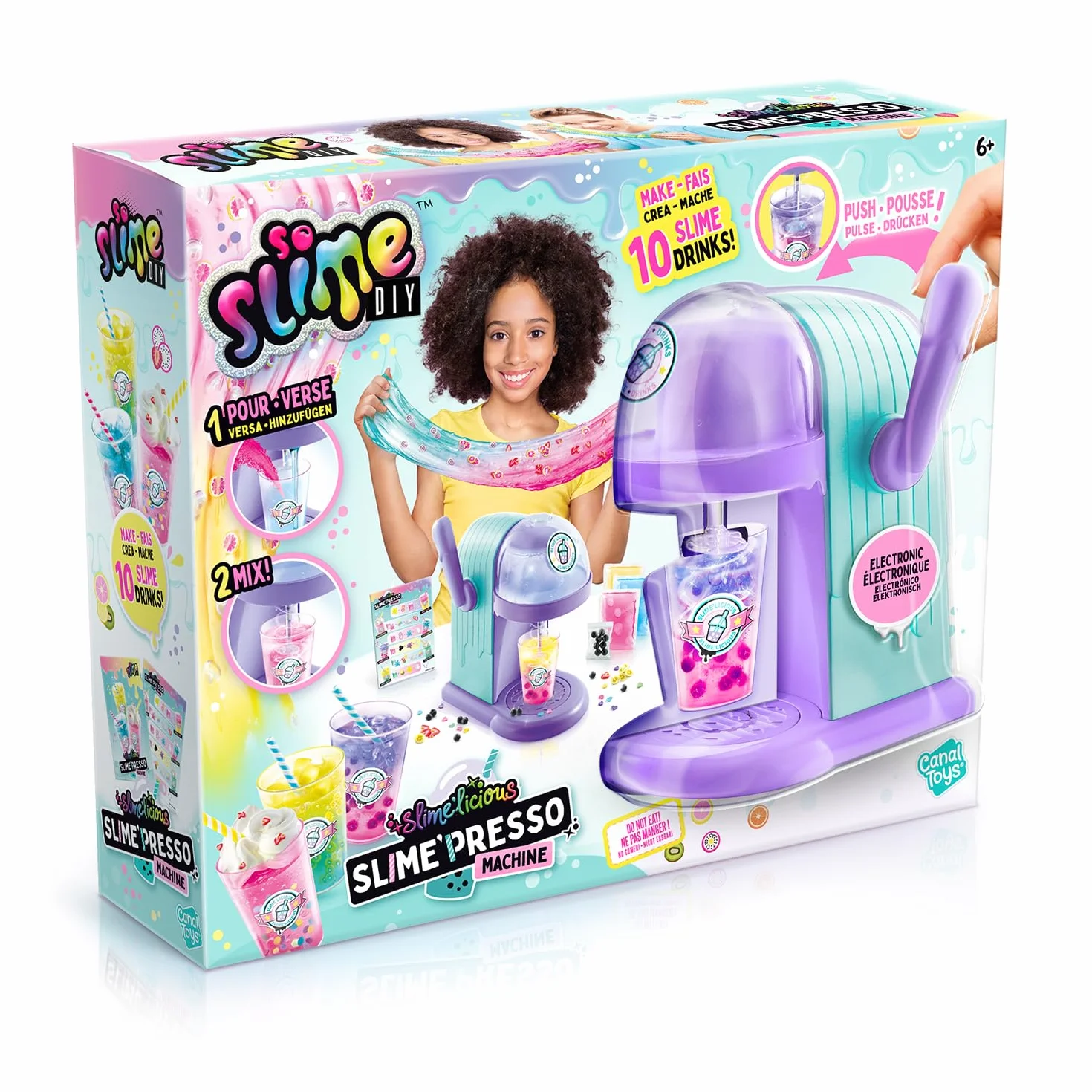 Canal Toys - So Slime - Slimelicious - Slime'presso Machine - SSC 254, Fioletowy