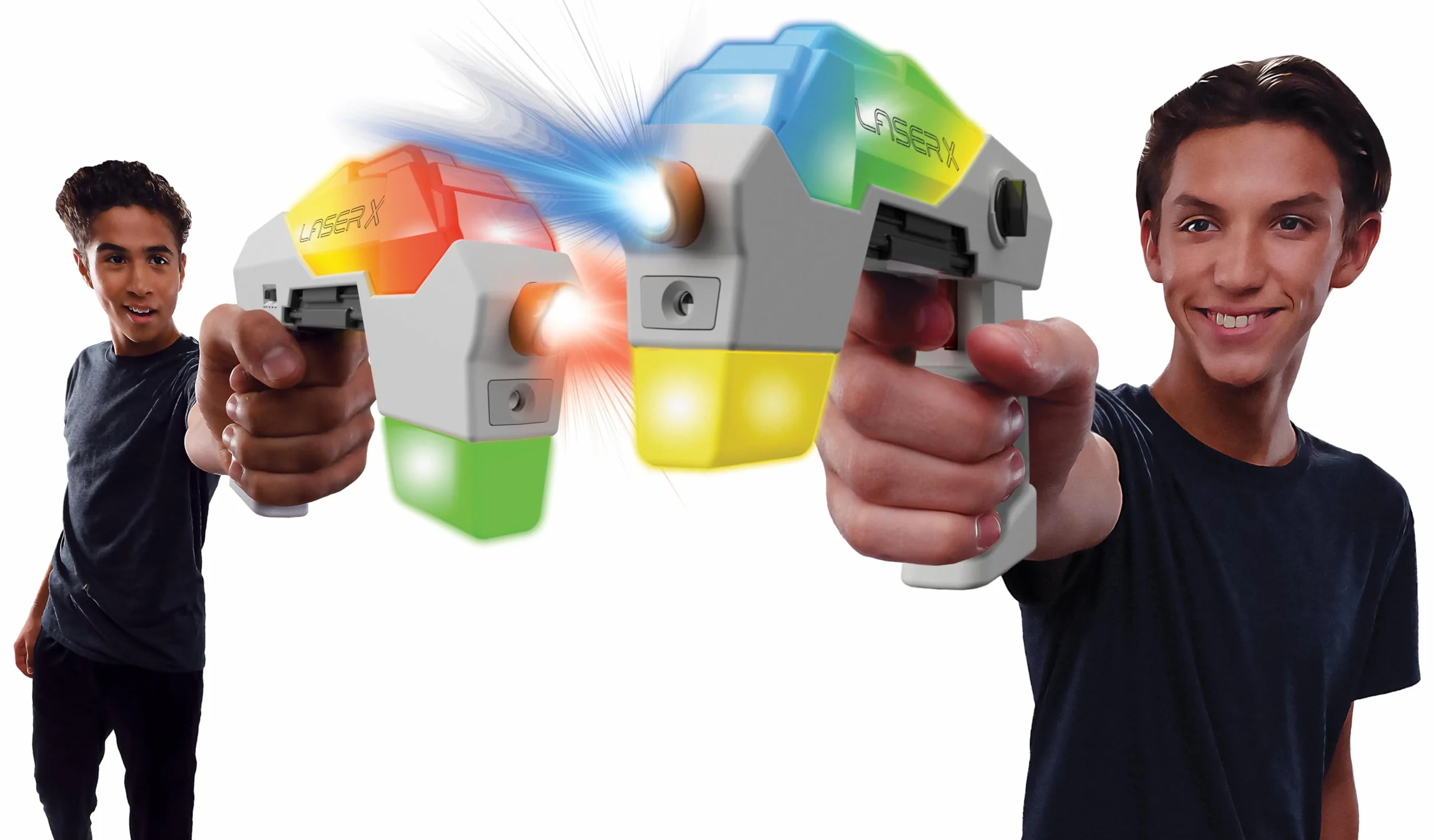 Laser X Revolution Ultra Micro 2-pak nowoczesny zestaw laserowych znaczników urodzinowych
