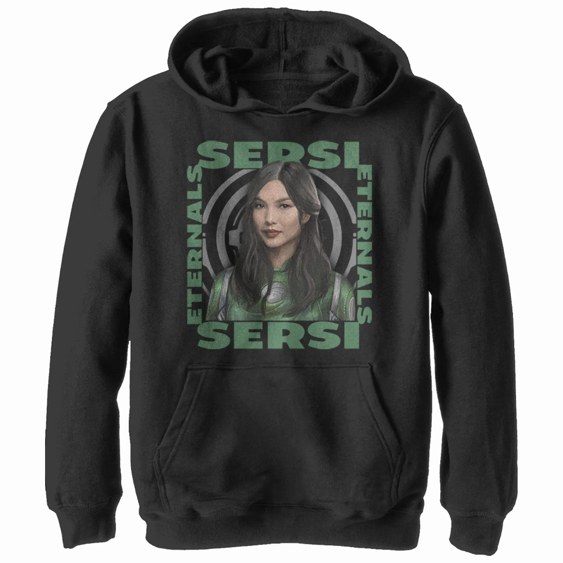 Marvel Boys The Eternal Sersi Hero Box Bluza z kapturem, Czarny, S, Czarny, S, Czarny, S