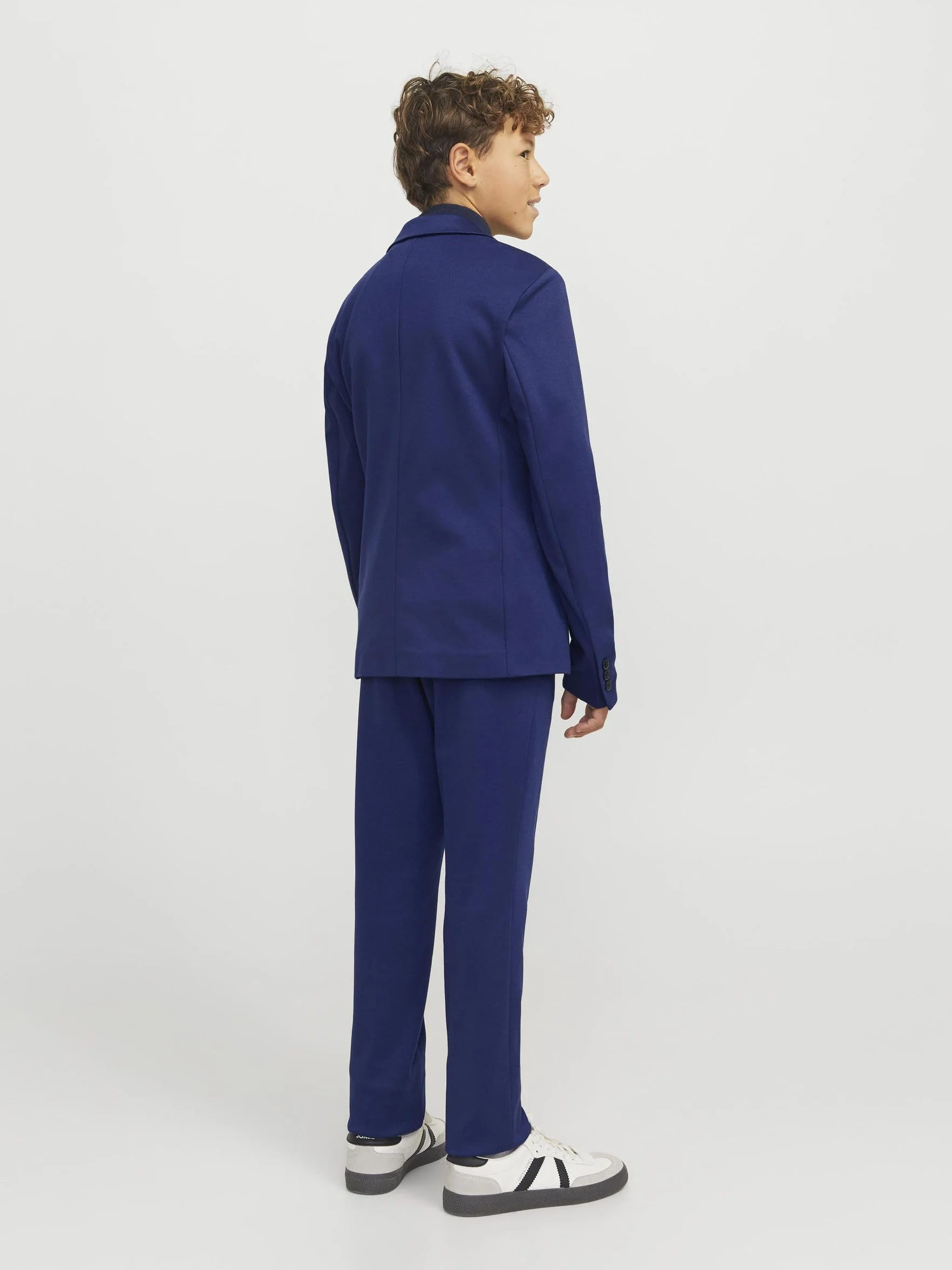 JACK&JONES JUNIOR Jjejaxon Jersey Suit Noos Jnr kombinezon chłopięcy, Medieval Blue, 140