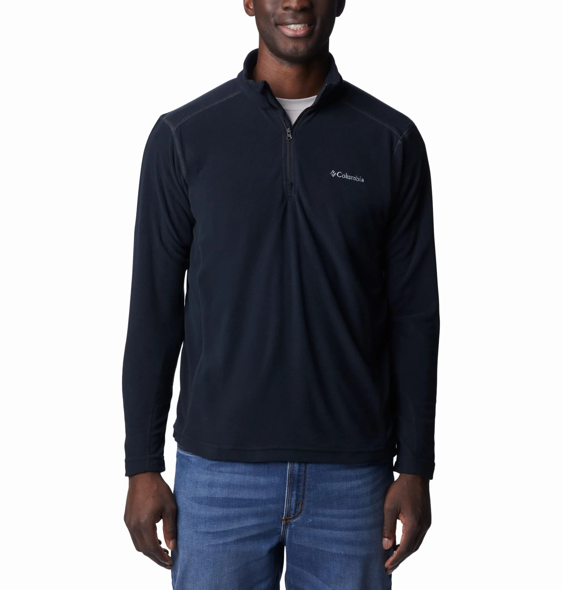 Columbia Klamath Range 2 Half Zip, Bluza Polarowa Mężczyźni, Black, M