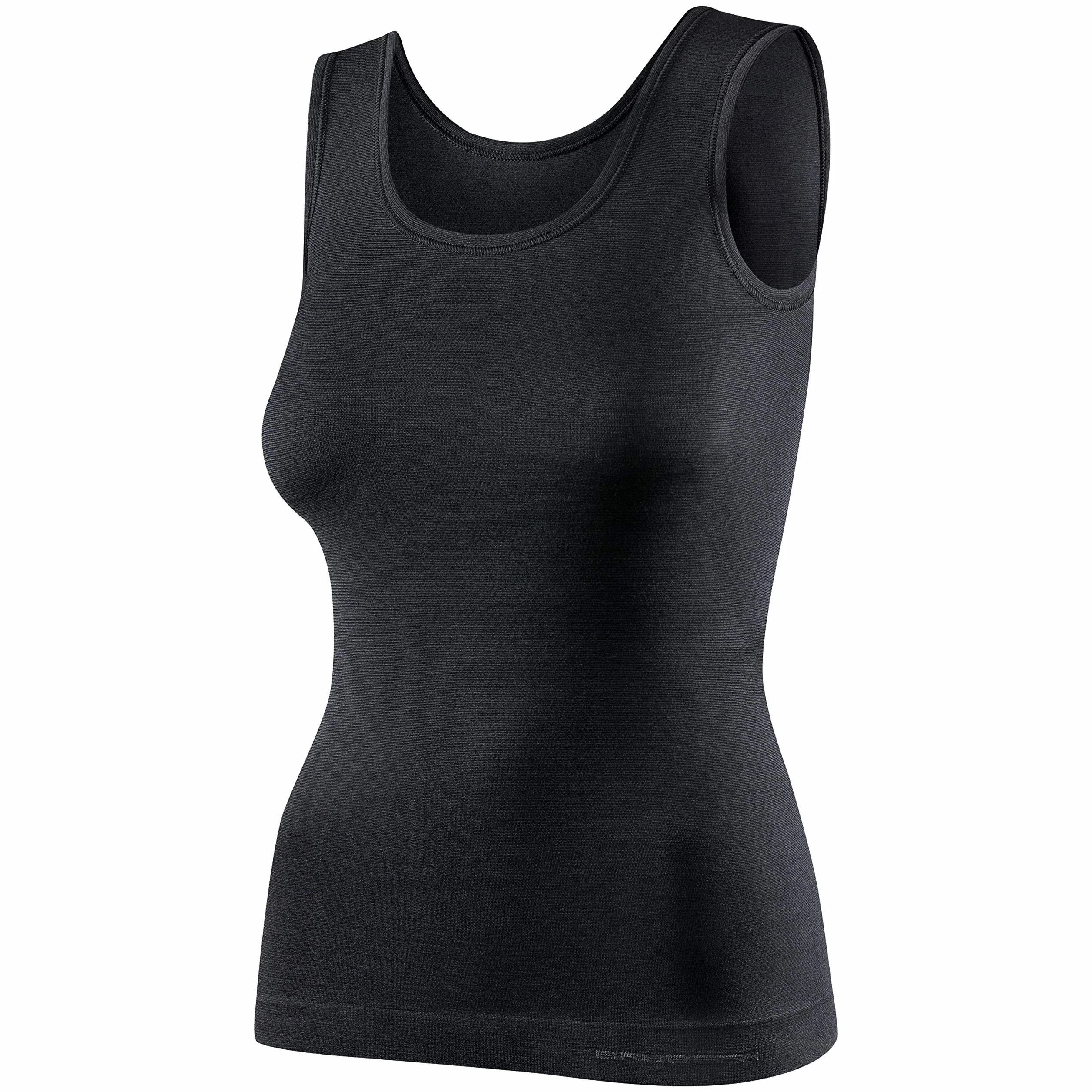 BRUBECK Damski tank top | bez rękawów | oddychający | sportowy | podkoszulek funkcyjny | górna część | 41% wełna z merynosów | TA10170