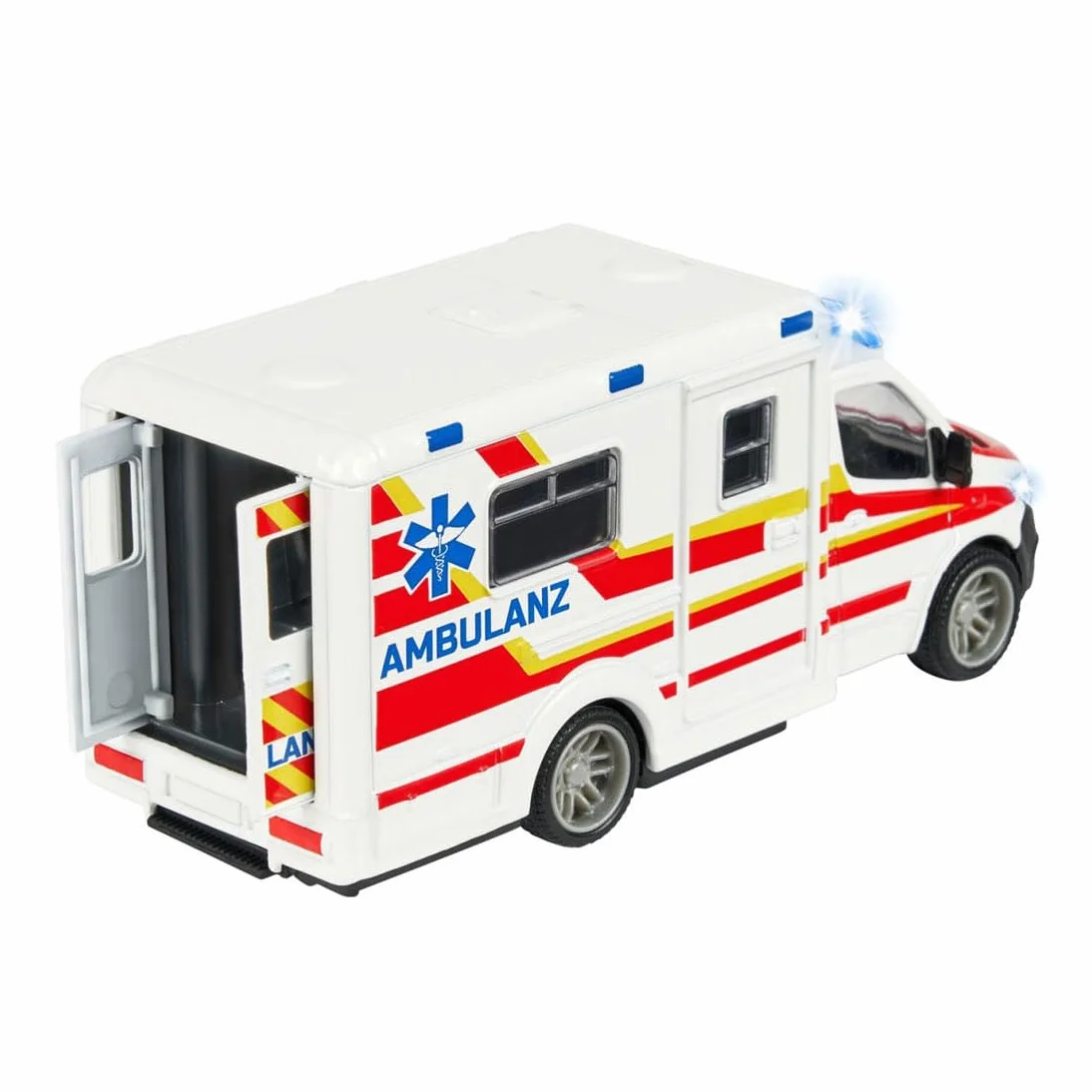 Majorette 213712001 Grand Series City Mercedes-Benz Sprinter Ambulance Die-Cast, jeden rozmiar