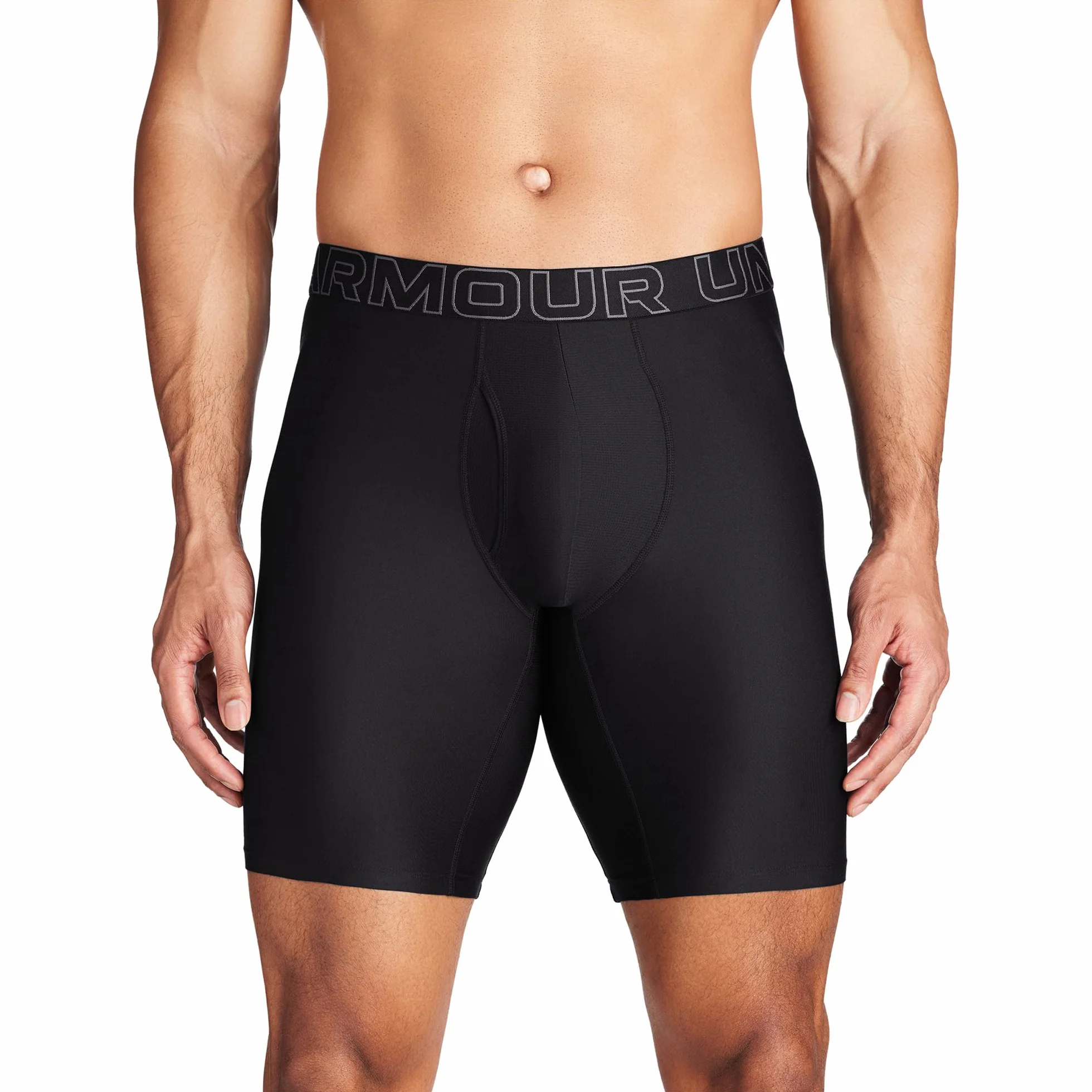 Under Armour Męskie bokserki Performance Tech 23 cm, 3-pak, czarne, XL, Czarny, XL