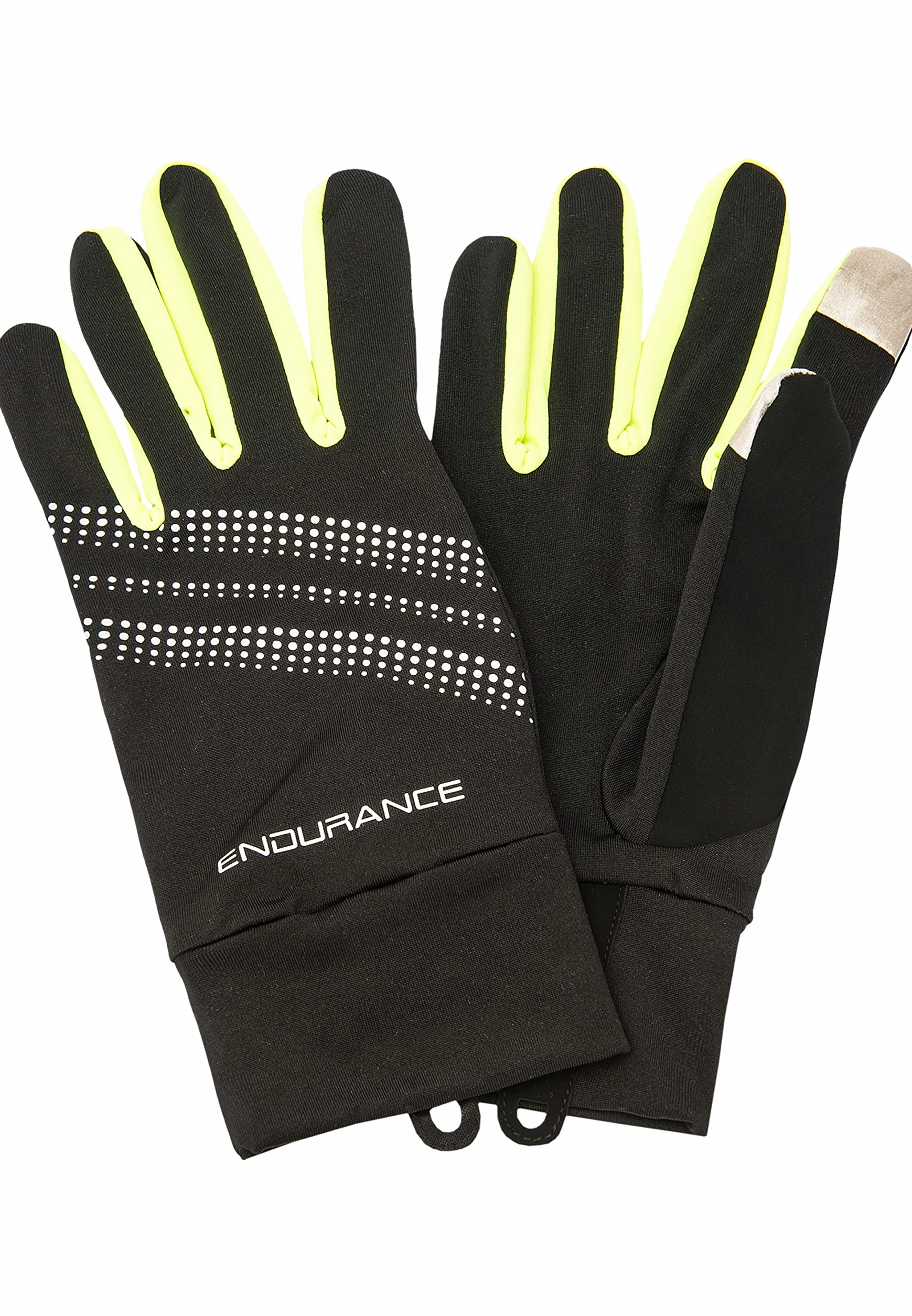 Endurance Unisex Gloves Sherman z praktyczną funkcją dotykową 5001 Safety Yellow, M